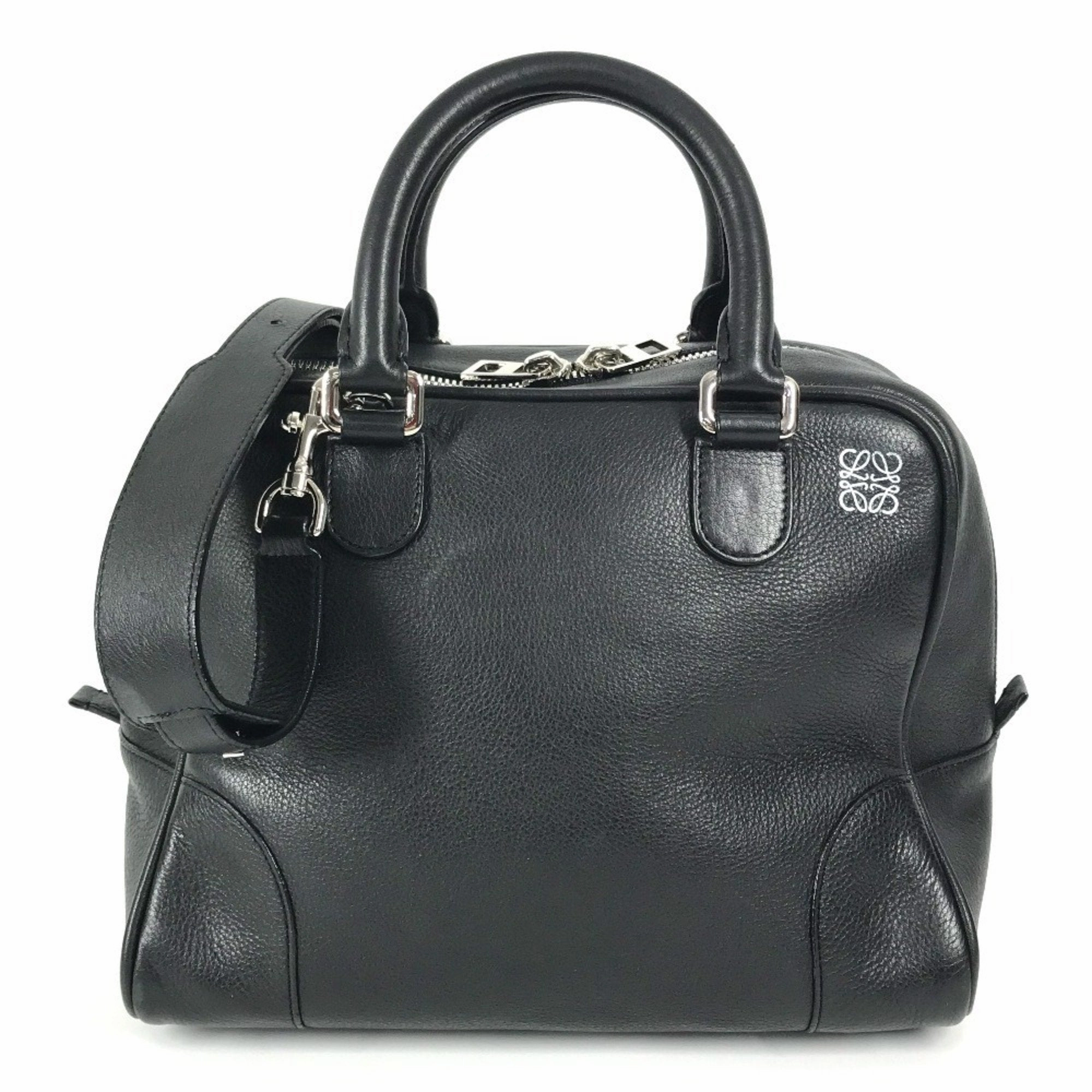 Loewe  Leather Handbag Shoulder Bag Tote Bag (Pre-Owned)