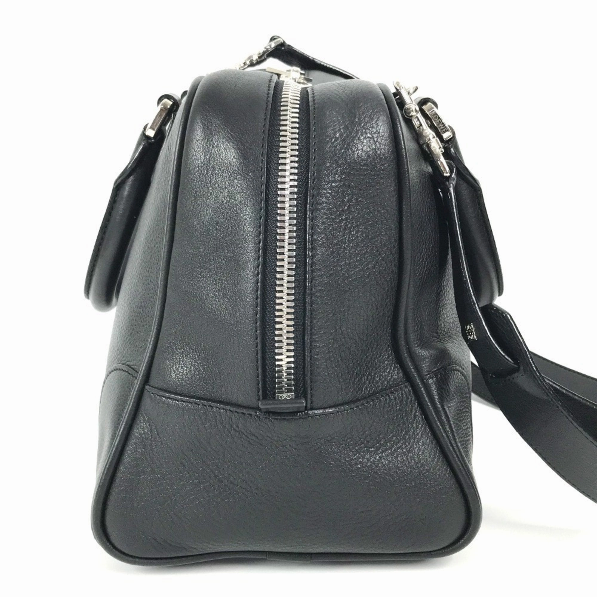 Loewe  Leather Handbag Shoulder Bag Tote Bag (Pre-Owned)