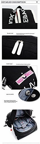Lolita Style Moon Cat Luminous Backpack School Bag Laptop Bag