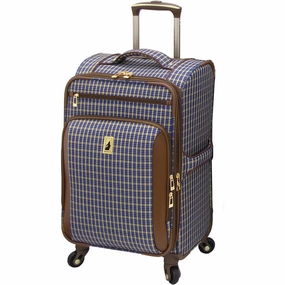 London Fog Kensington 21In Expandable Spinner Carry On
