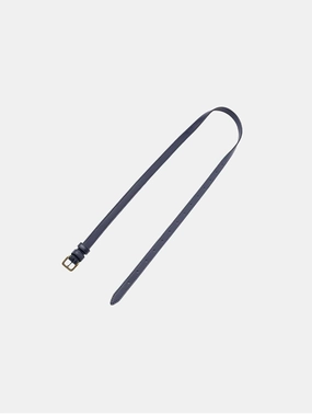 Long Apple Leather Vegan Belt Bag Strap | Navy