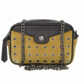 Longchamp  Leather Suede Shoulder Bag (Pre-Owned)