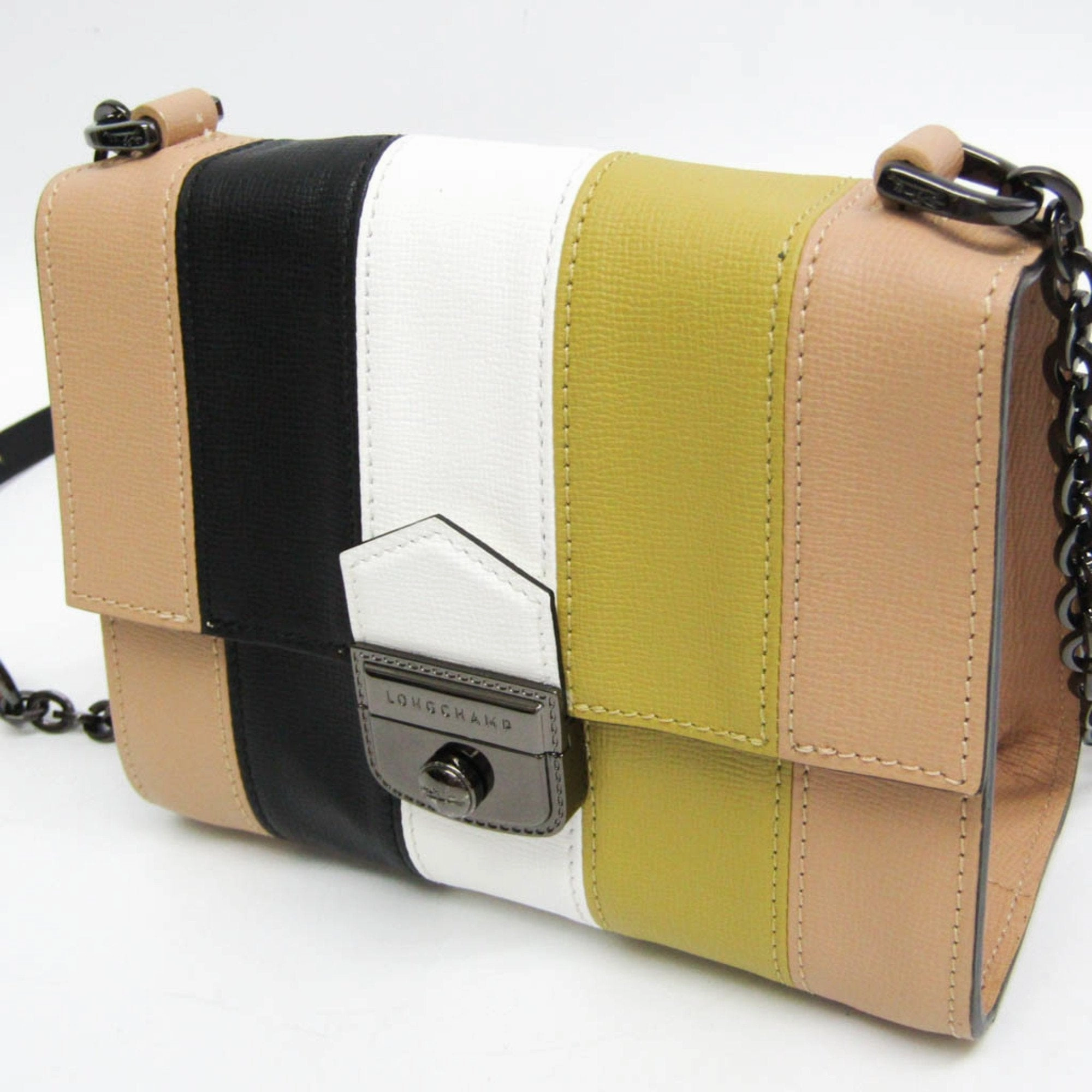 Longchamp Mademoiselle  Leather Shopper Bag (Pre-Owned)