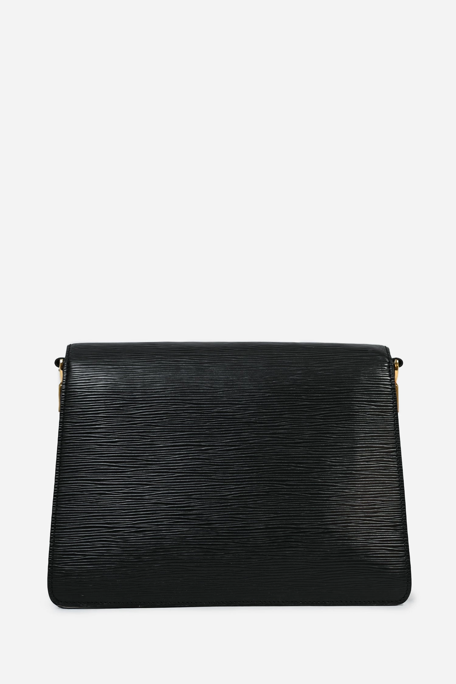 Louis Vuitton 1990 Black Epi Leather 'Osh' Adjustable Shoulder Strap Bag (Refurbished)