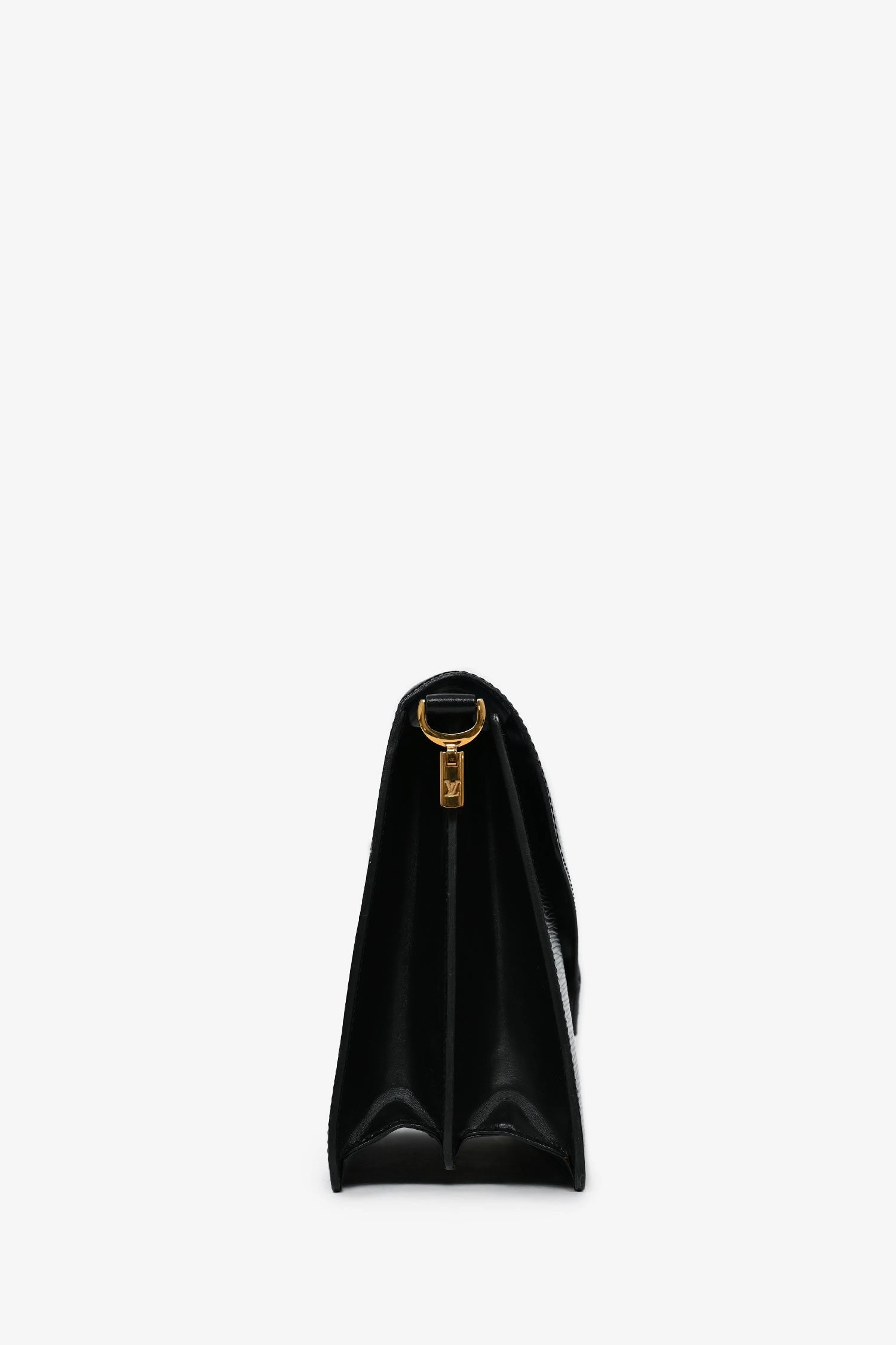 Louis Vuitton 1990 Black Epi Leather 'Osh' Adjustable Shoulder Strap Bag (Refurbished)