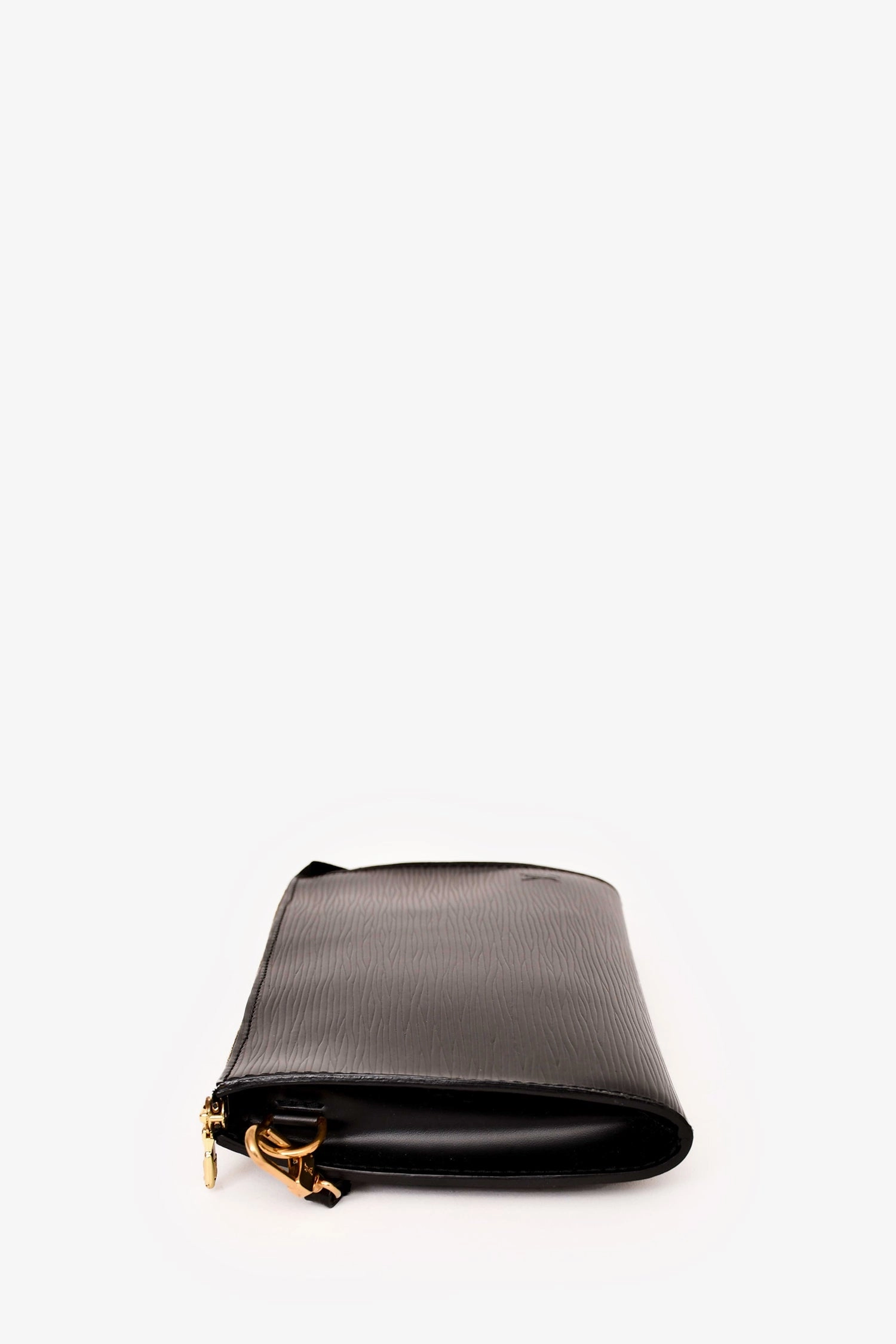 Louis Vuitton 2005 Black Epi Leather Pochette