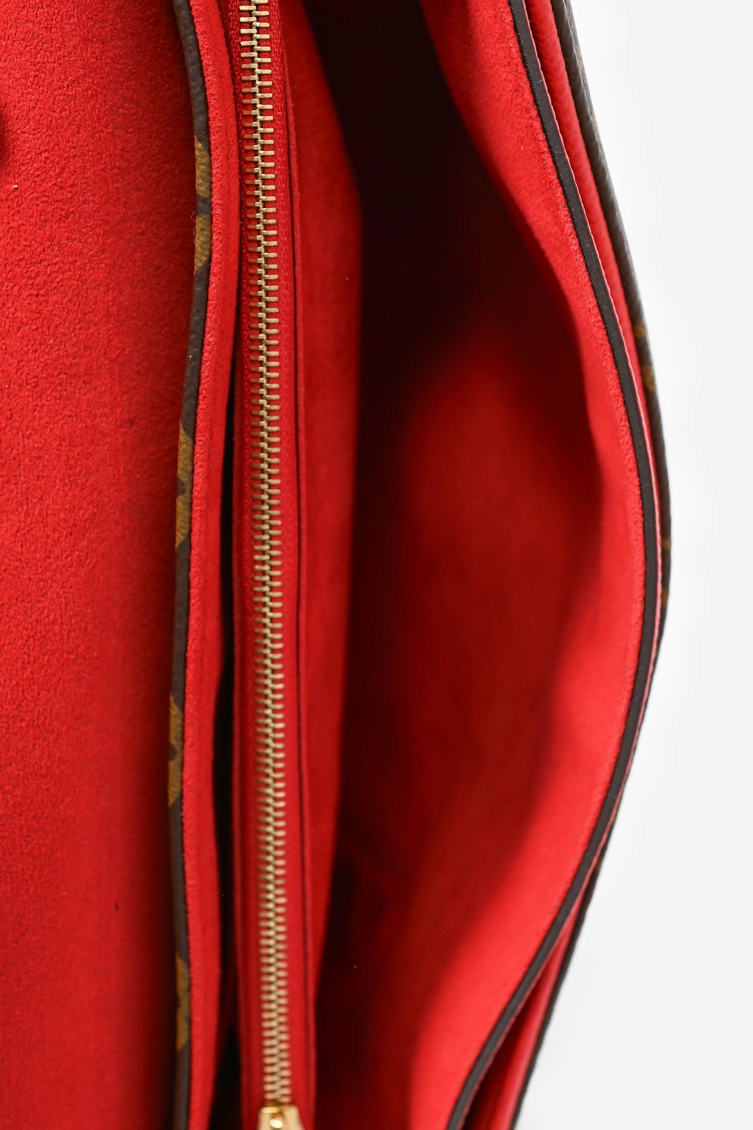 Louis Vuitton 2016 Red Monogram 'Saint Placide' Handbag