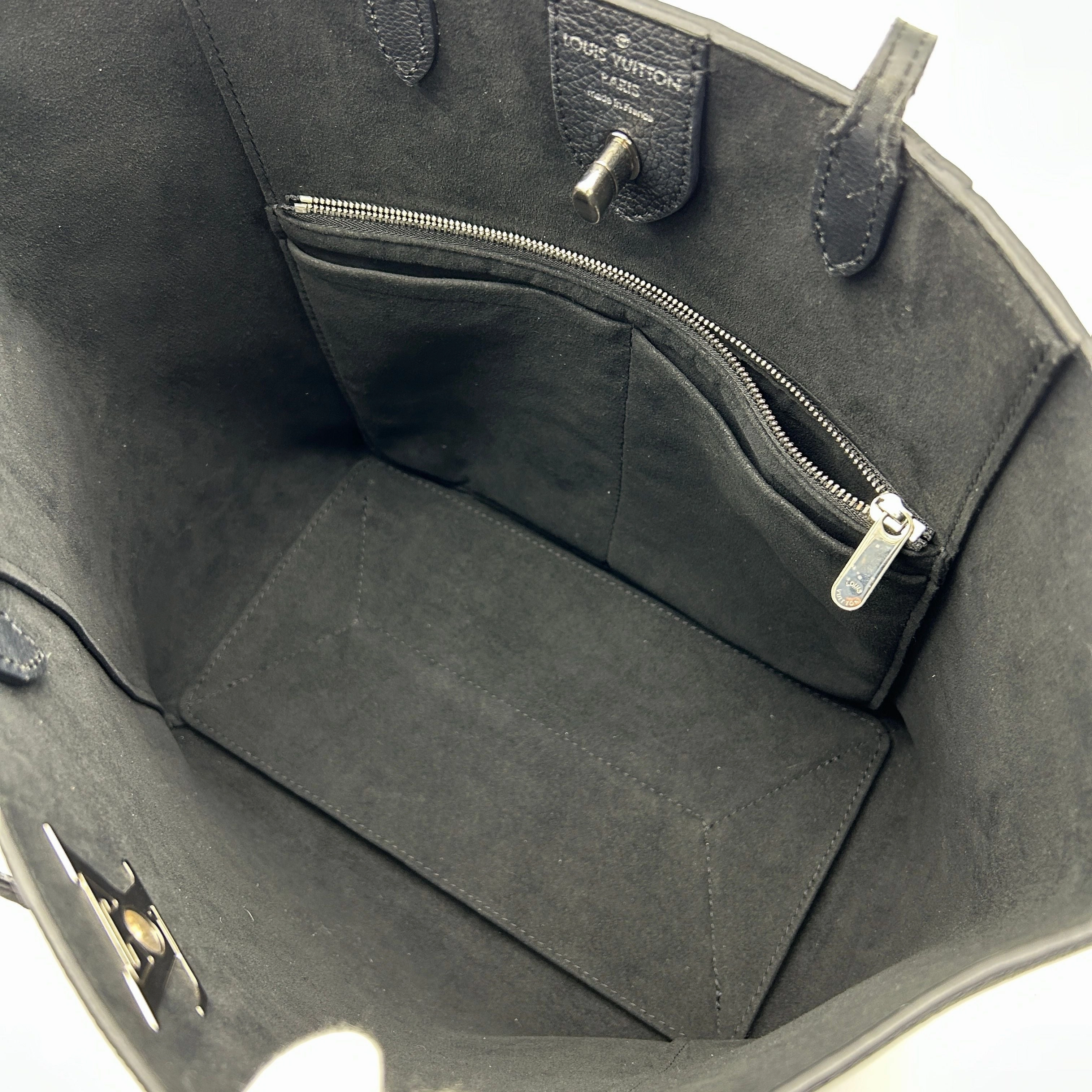 Louis Vuitton | Bags | Louis Vuitton Lock Me Cabas Tote Bag Shoulder Bag Leather Noir LA36917