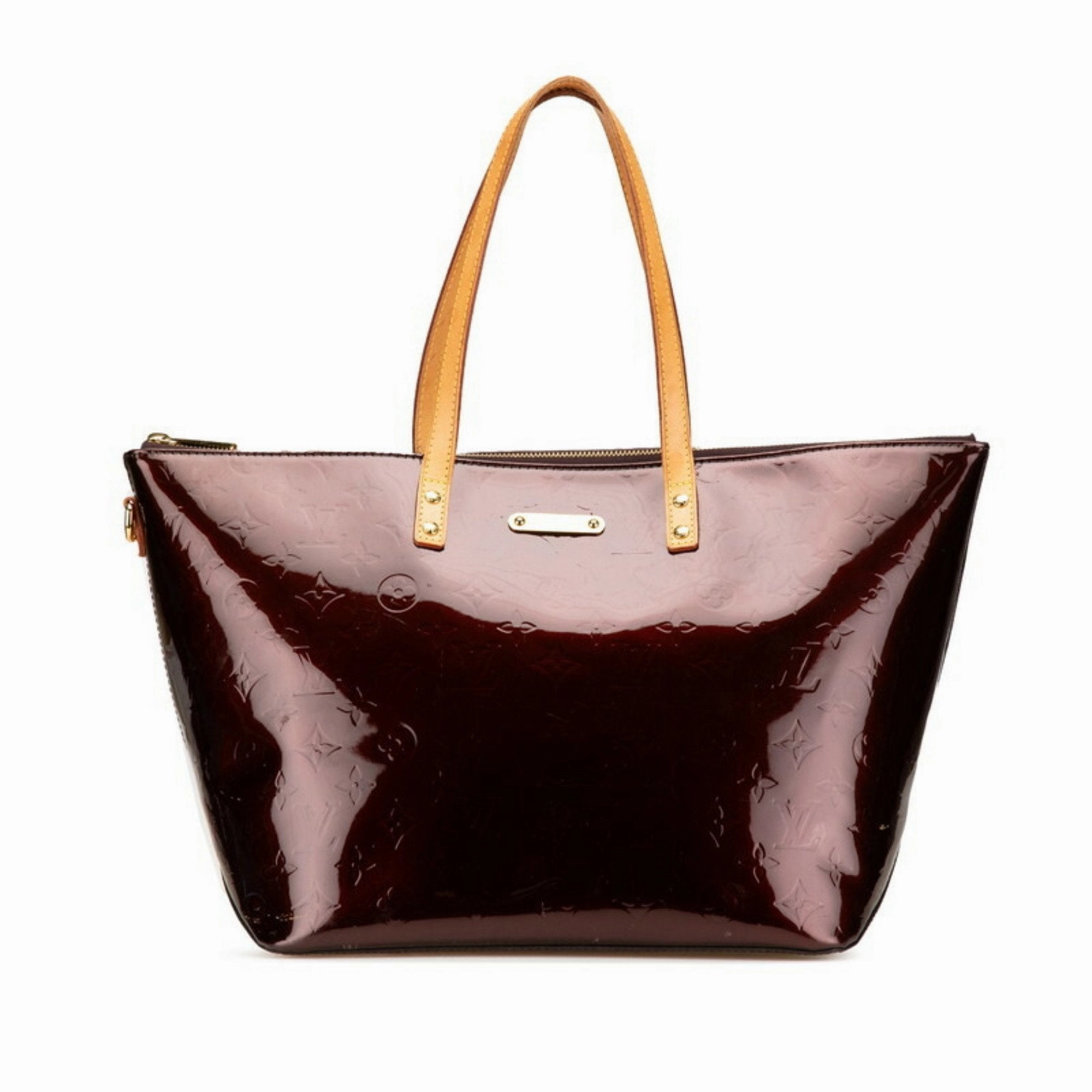 Louis Vuitton Amarante Patent Leather Leather Handbag Shoulder Bag (Pre-Owned)