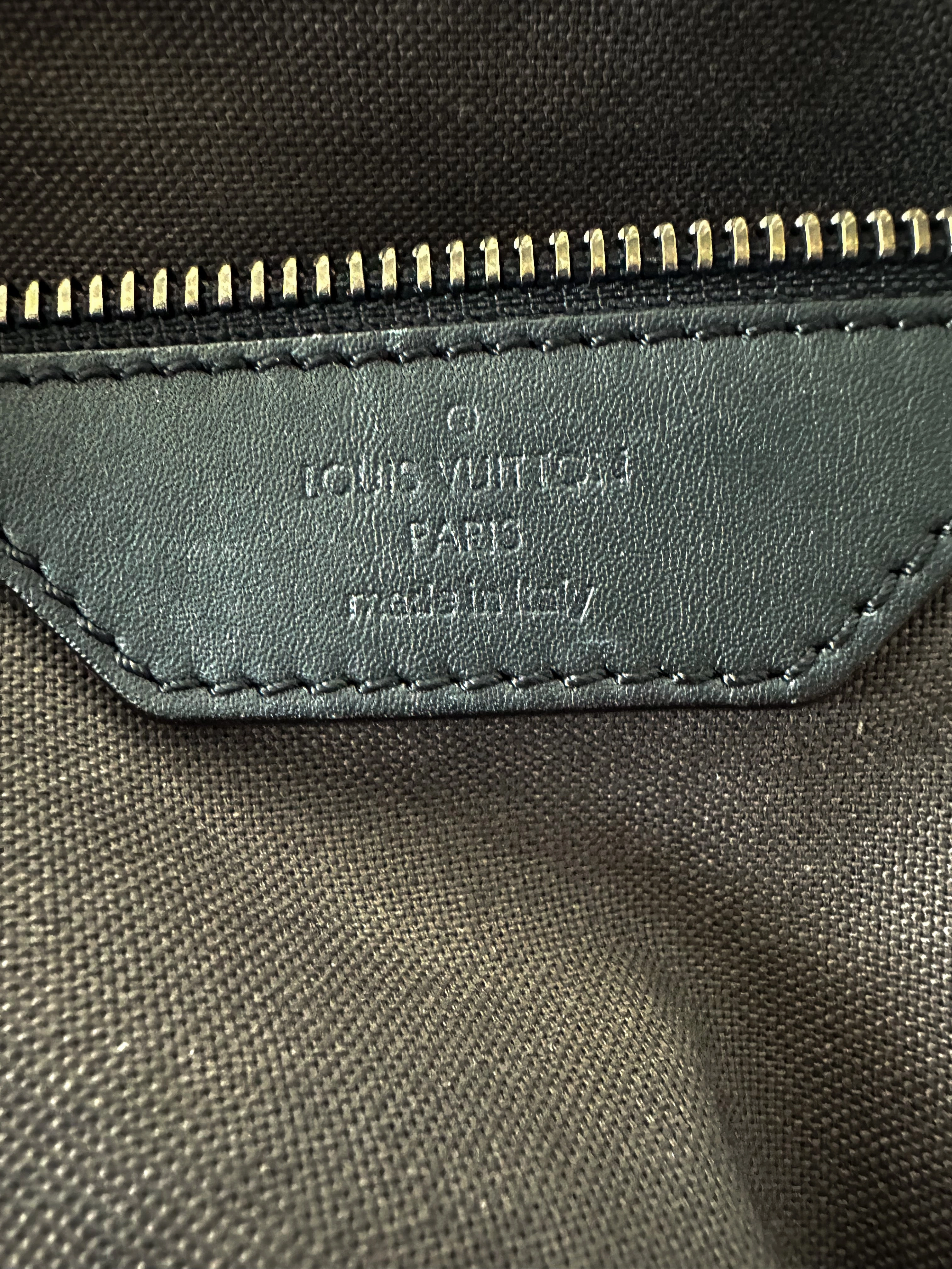 Louis Vuitton Black Damier Infini Keepall 55