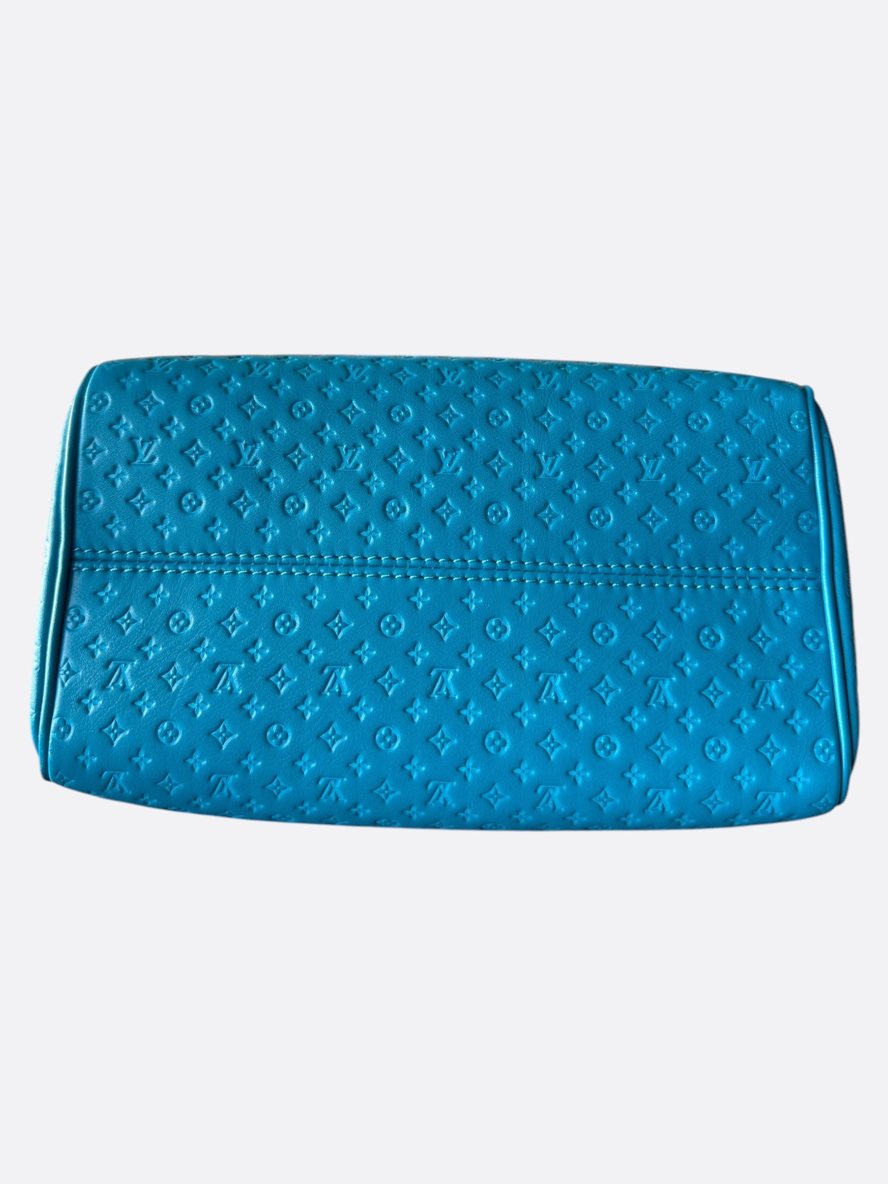 Louis Vuitton Blue Nano Monogram Speedy 20