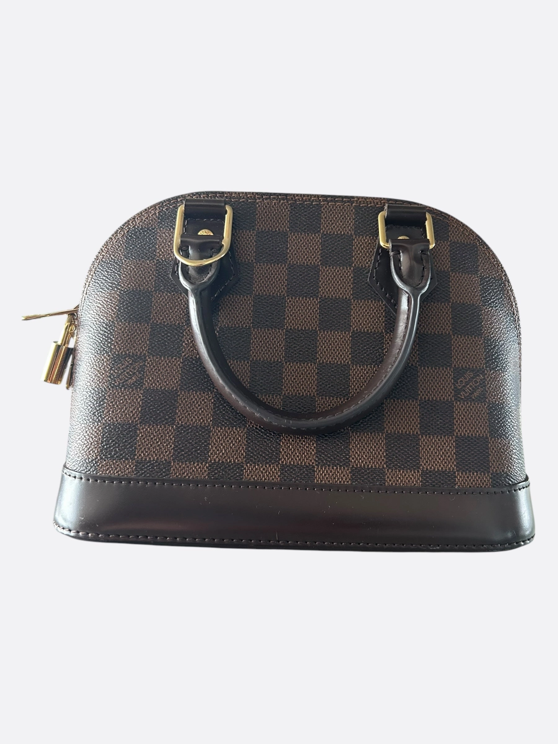 Louis Vuitton Brown Damier Alma BB