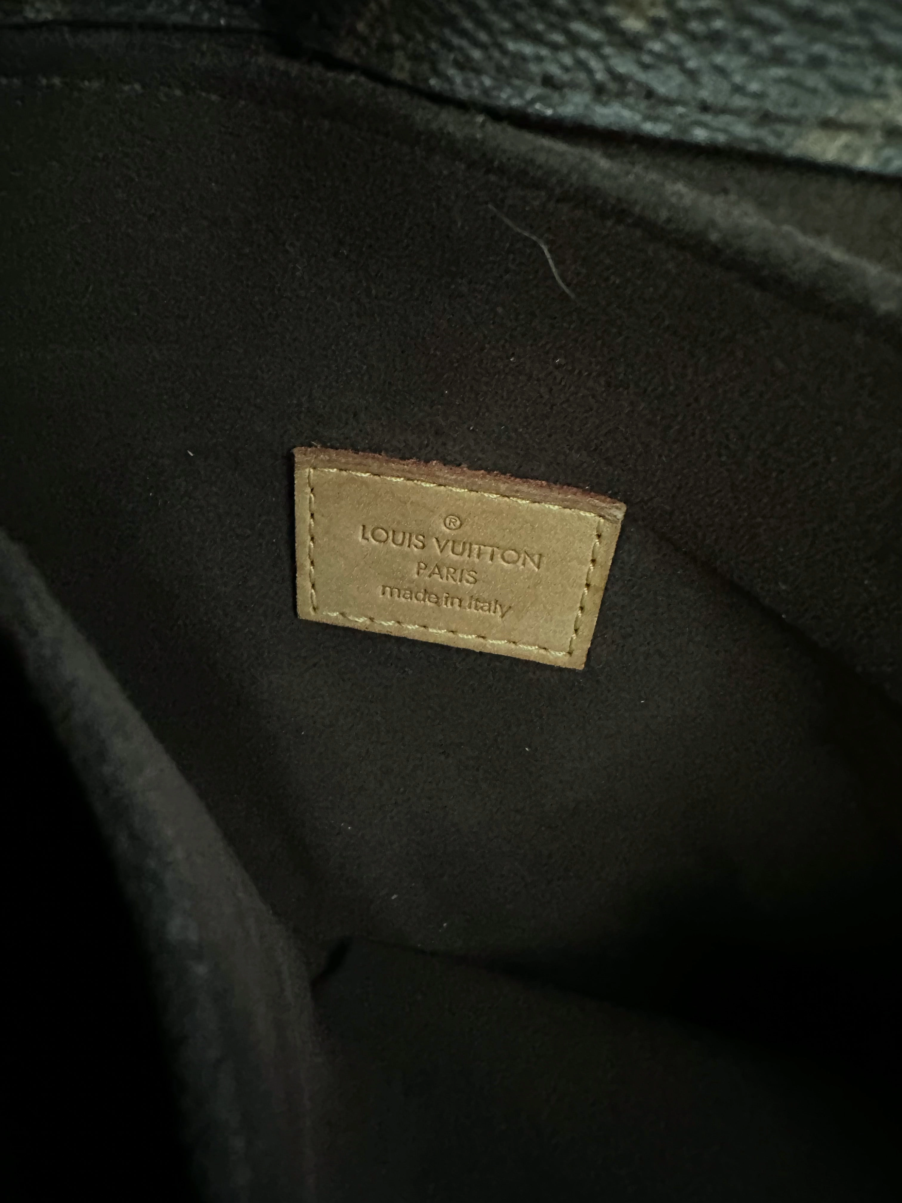 Louis Vuitton Brown Monogram Pochette Metis