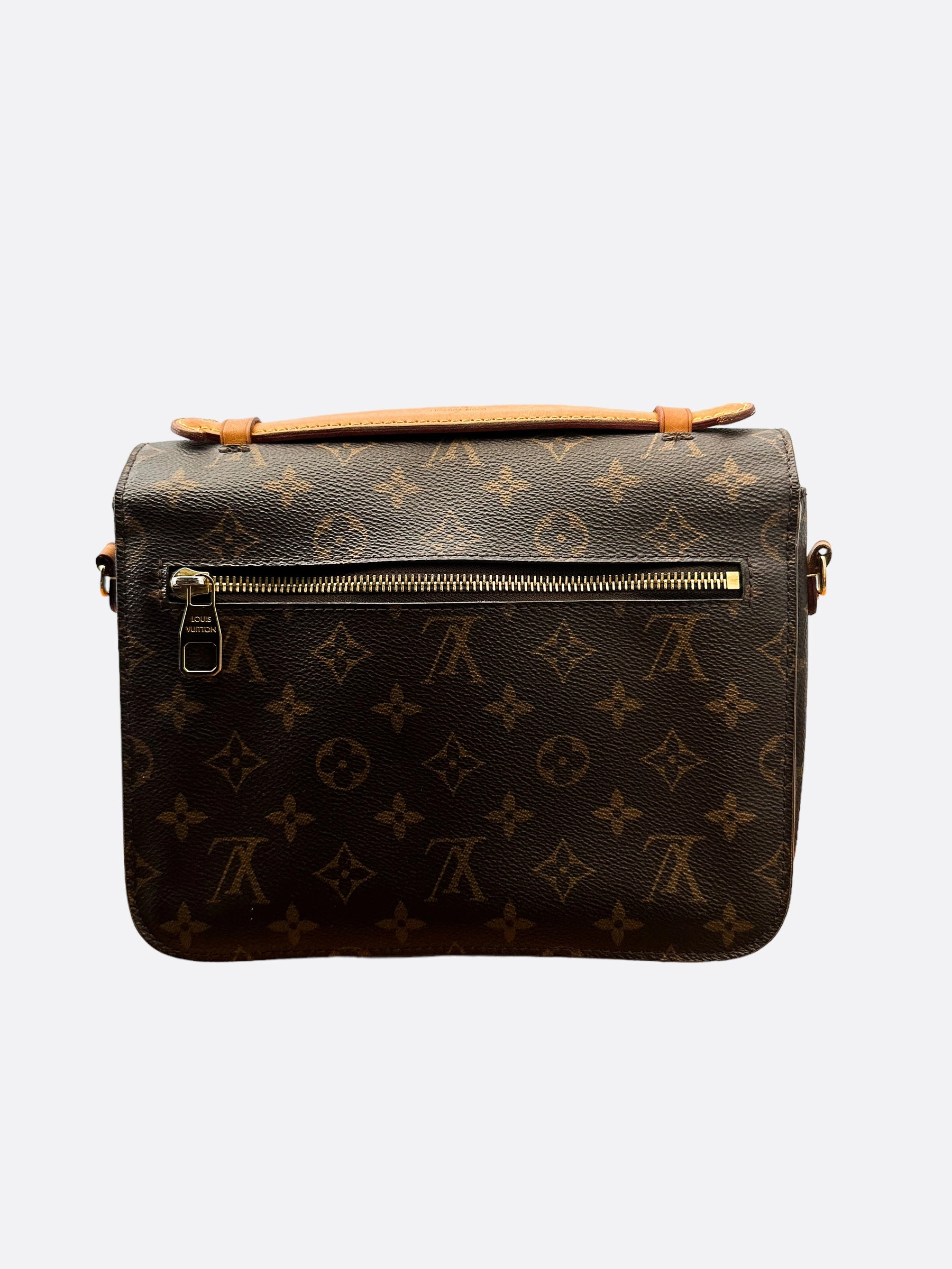 Louis Vuitton Brown Monogram Pochette Metis