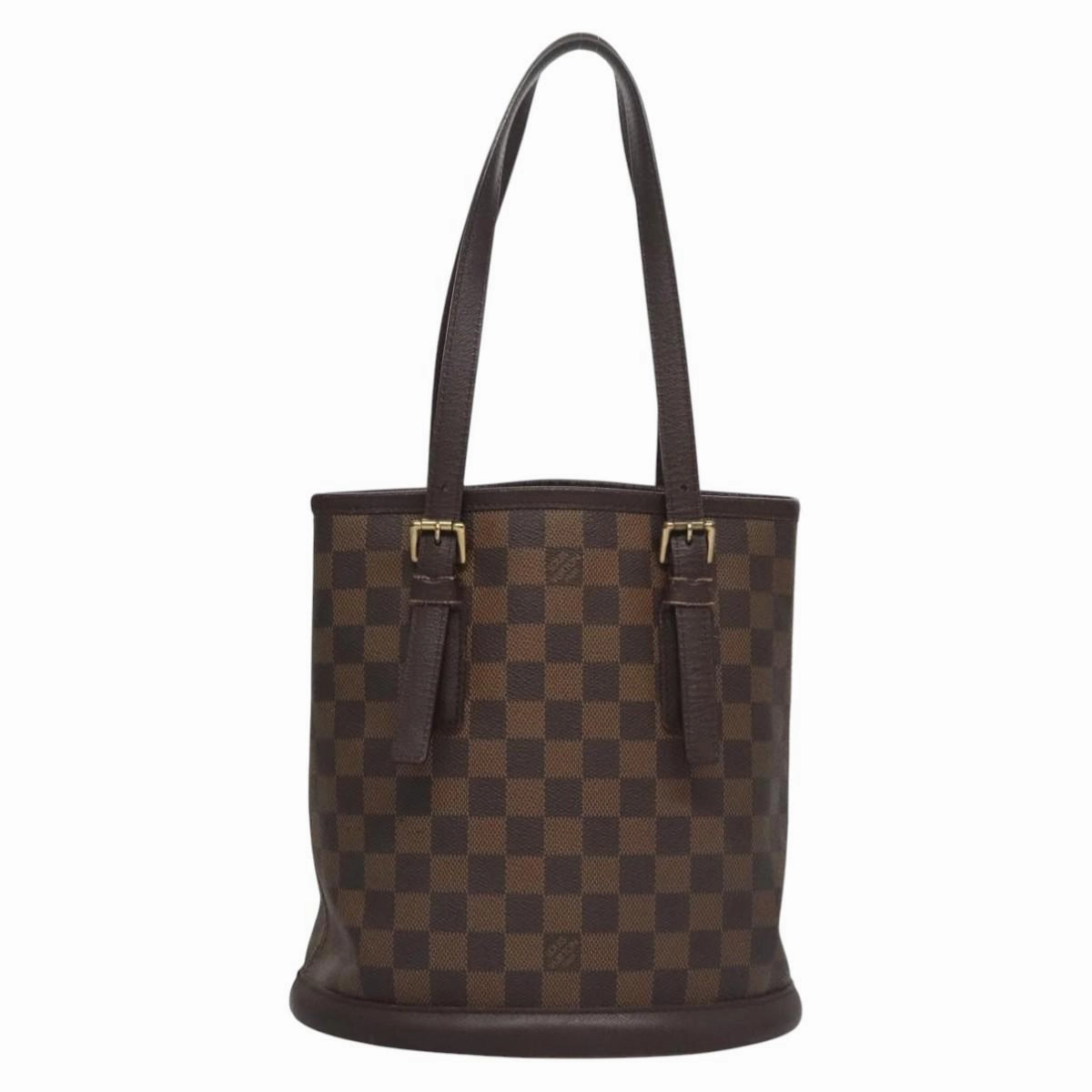 Louis Vuitton Bucket Canvas Shoulder Bag (Pre-Owned)