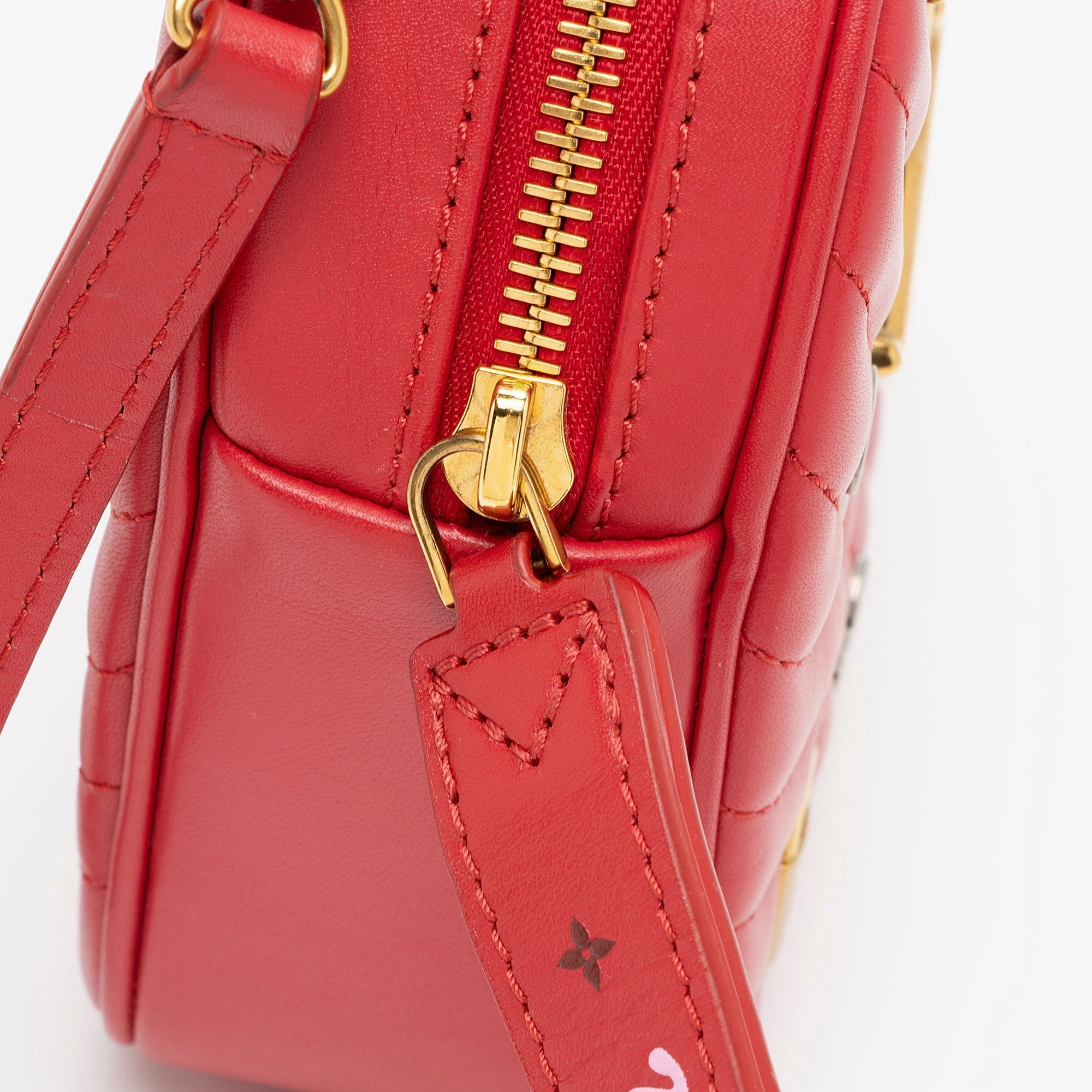 Louis Vuitton Calfskin New Wave Love Lock Heart Shoulder Bag (SHF-Hlhzwe)