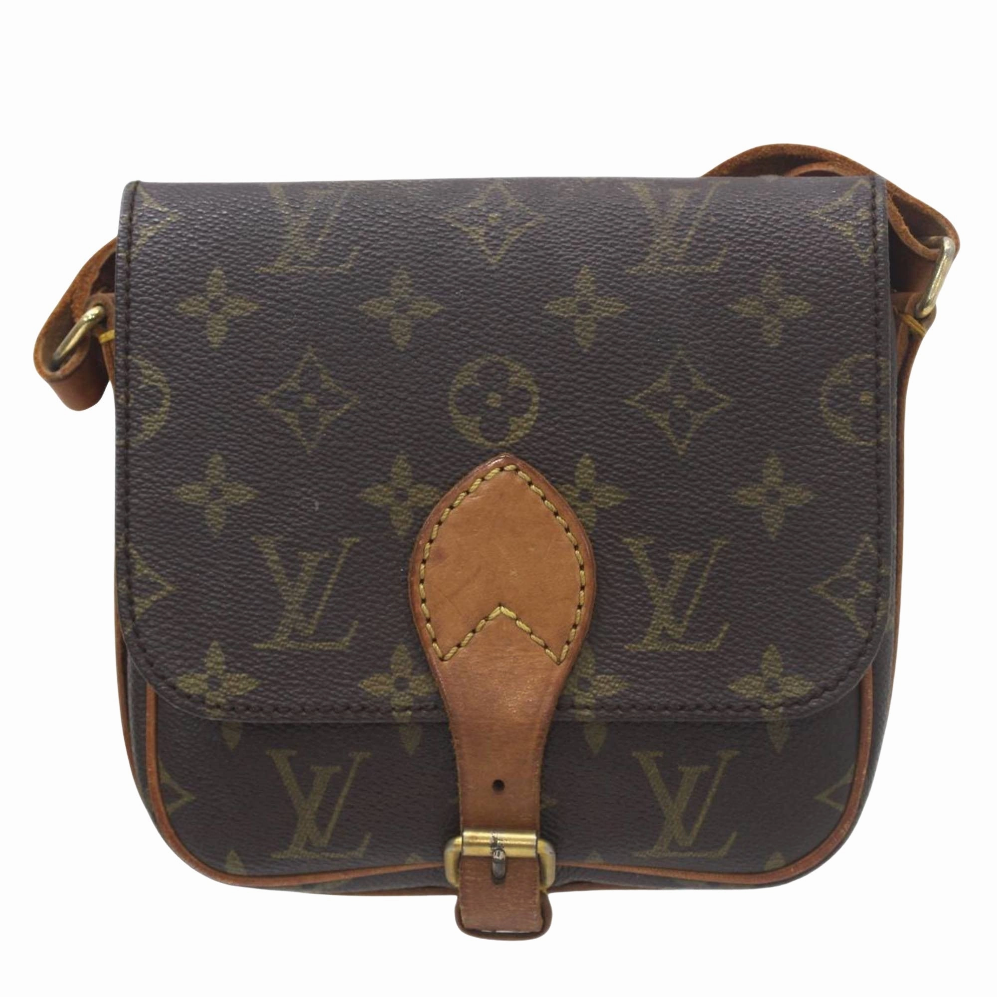 Louis Vuitton Cartouchire Canvas Shoulder Bag (Pre-Owned)