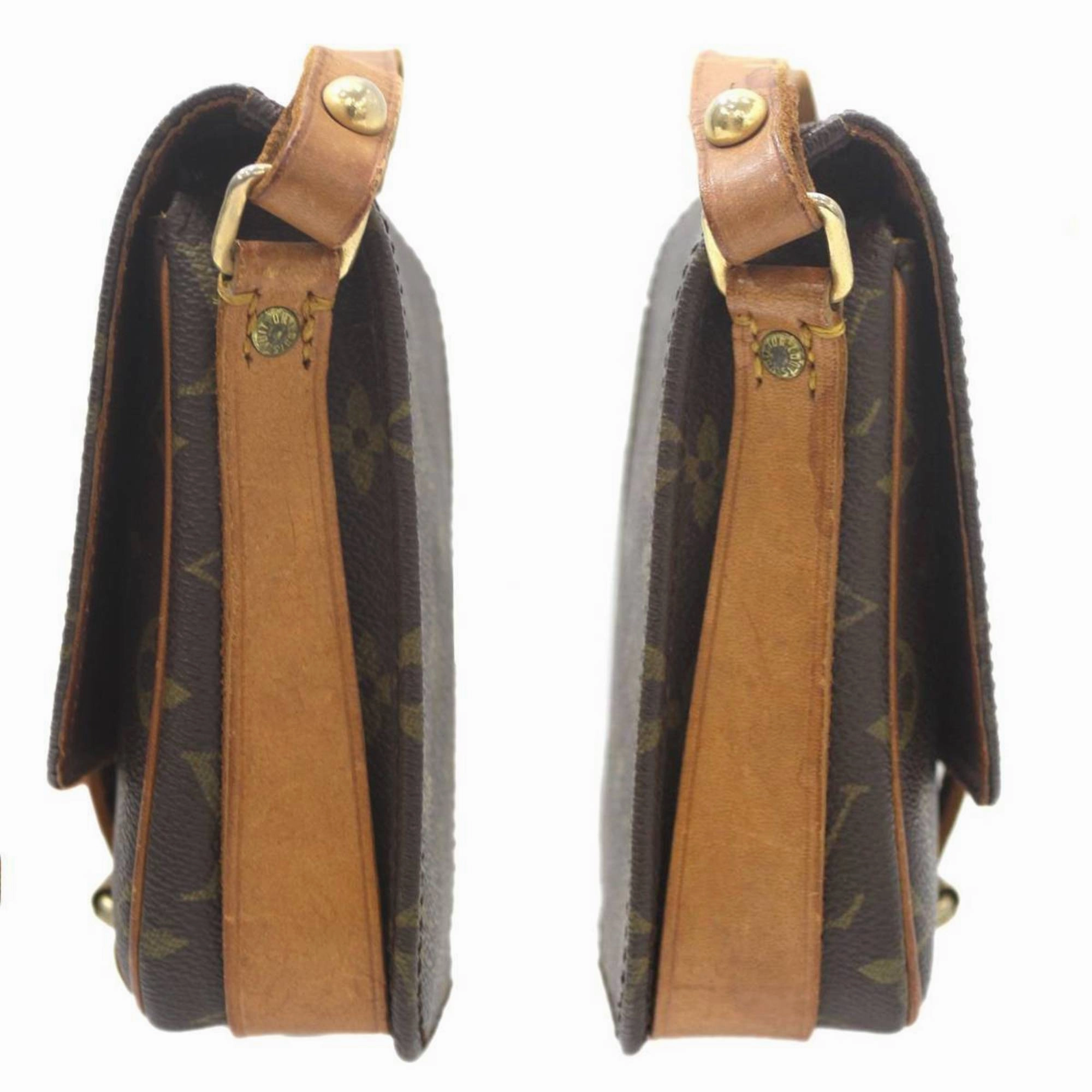 Louis Vuitton Cartouchire Canvas Shoulder Bag (Pre-Owned)