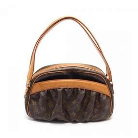 Louis Vuitton Clara Monogram Brown PVC Leather Shoulder Bag