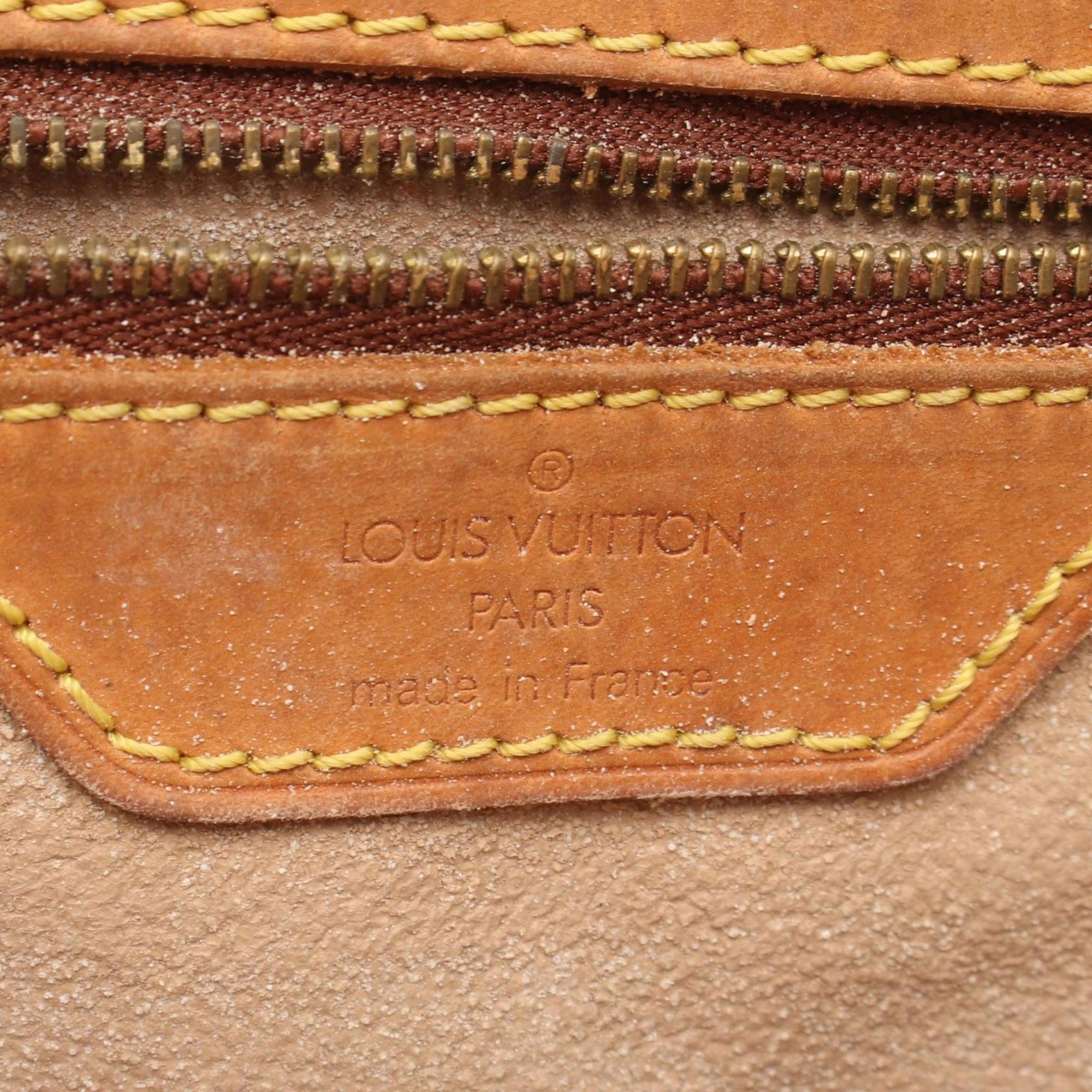 Louis Vuitton Coated Canvas Leather Shoulder Bag (Pre-Owned)