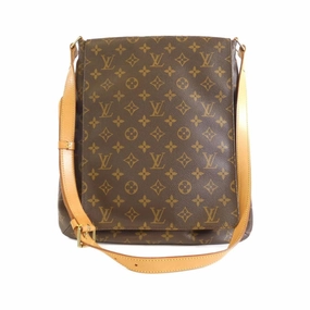 Louis Vuitton Coated Canvas Shoulder Bag (Pre-Owned)
