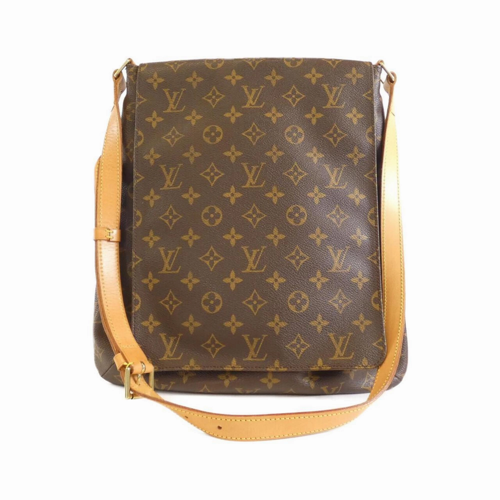Louis Vuitton Coated Canvas Shoulder Bag (Pre-Owned)