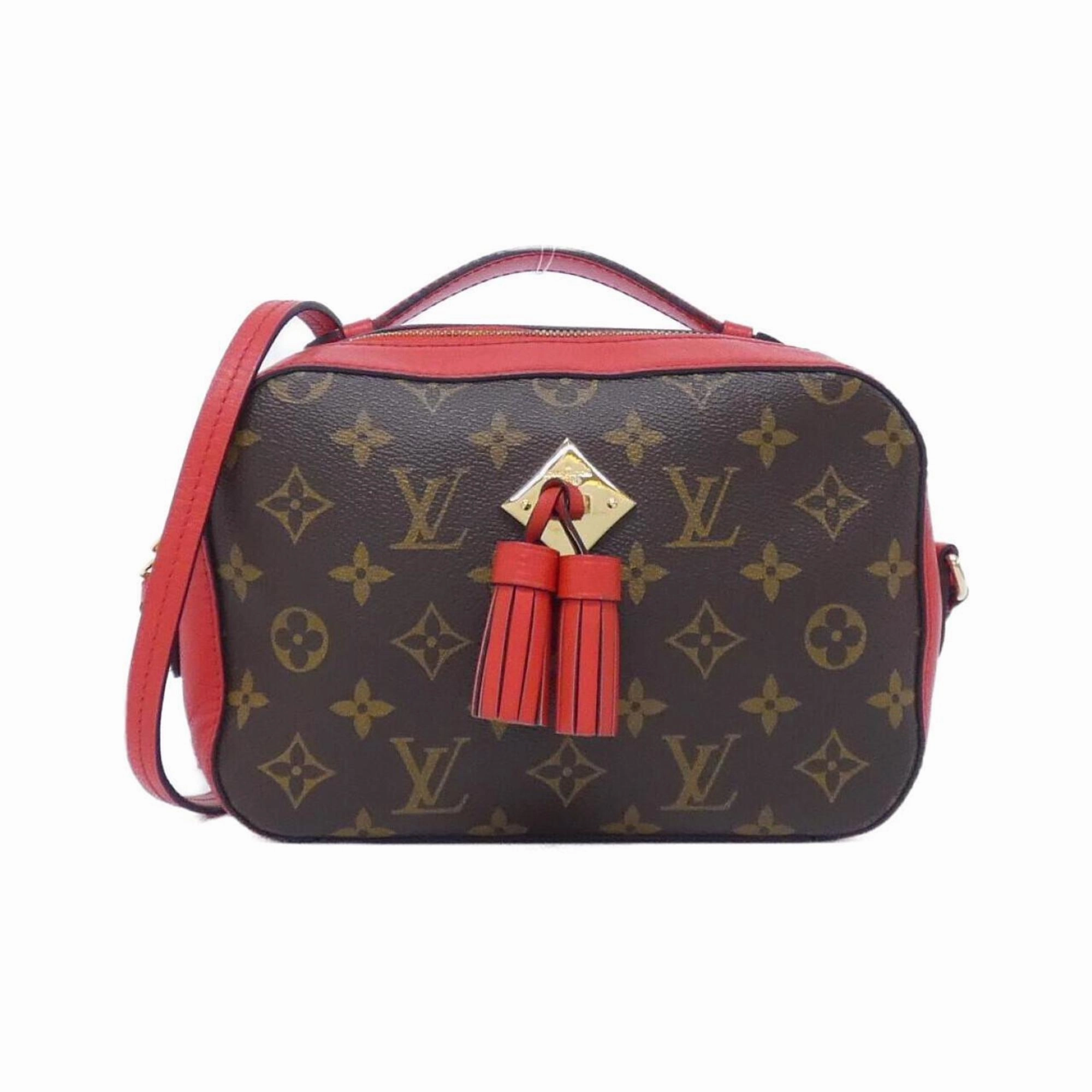 Louis Vuitton Coquelicots Marron Monogram Monogram Leather Shoulder Bag (Pre-Owned)