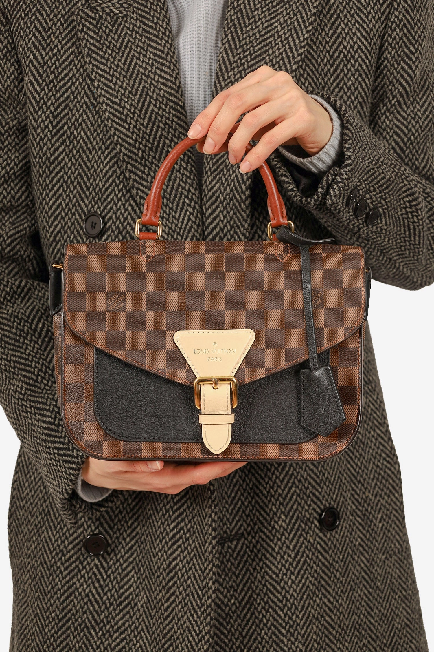 Louis Vuitton Damier Beaumarchais Bag with Strap