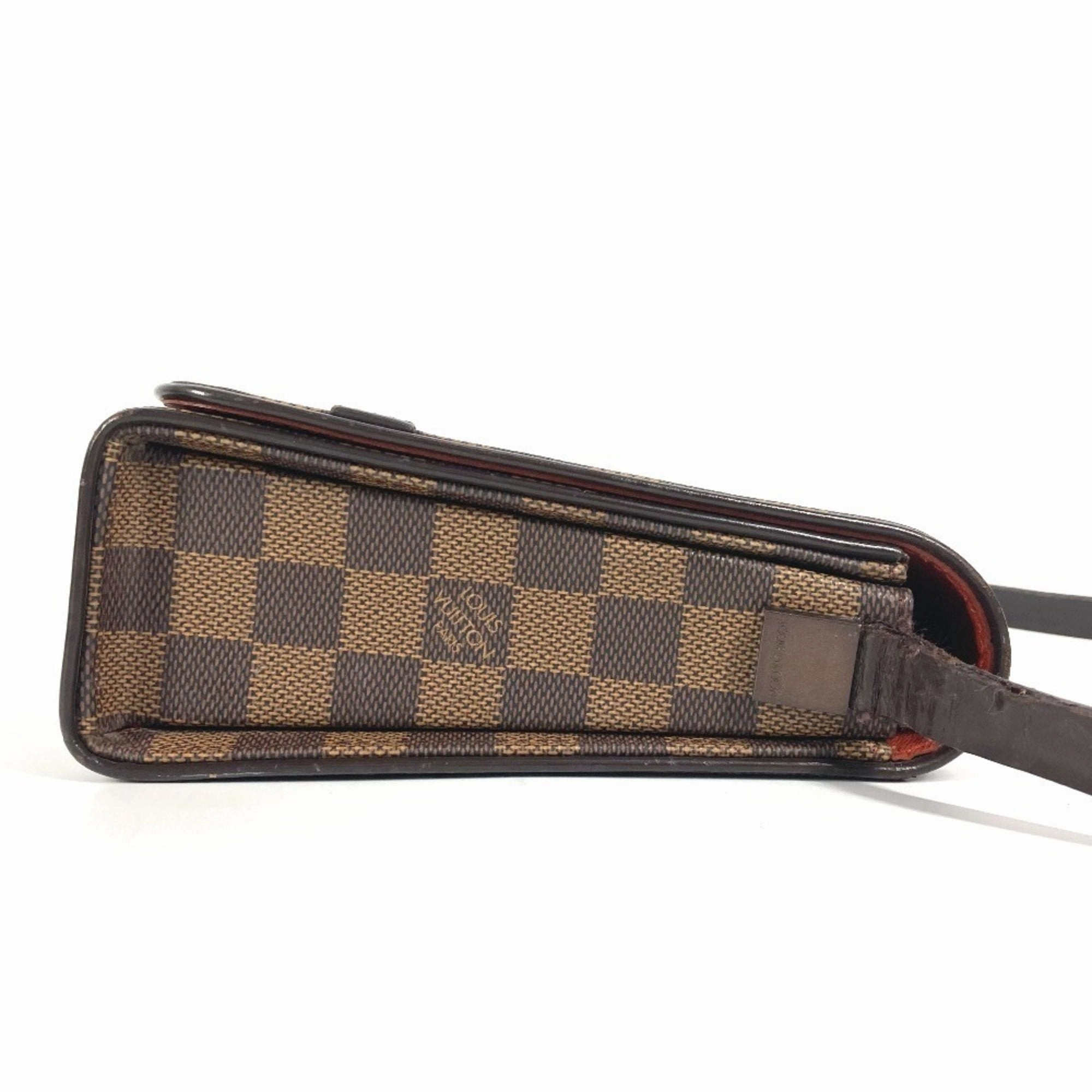 Louis Vuitton Damier Canvas Ebene Damier Canvas Shoulder Bag (Pre-Owned)