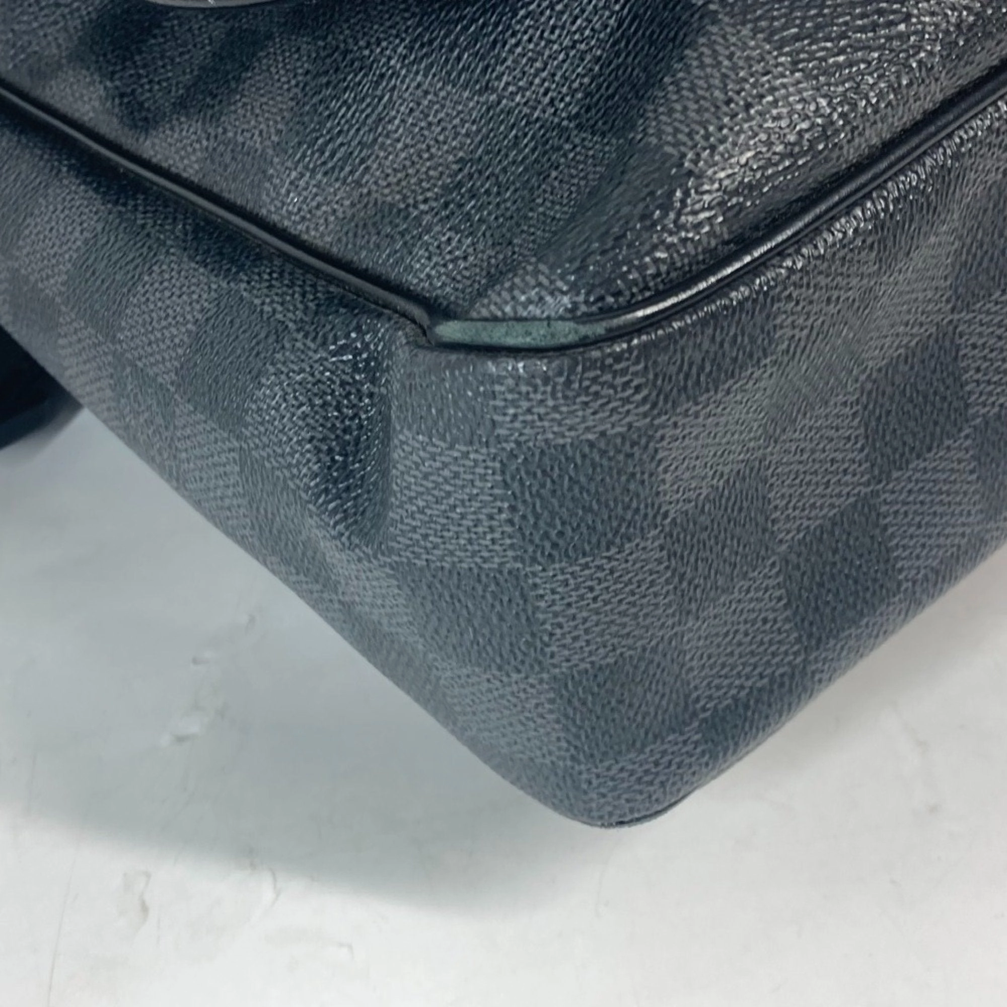 Louis Vuitton Damier Graphite Messenger Bag Shoulder Bag (Pre-Owned)