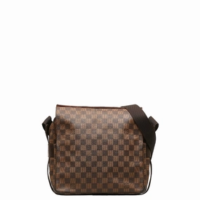 Louis Vuitton Damier Naviglio Crossbody Shoulder Bag N45255 Brown