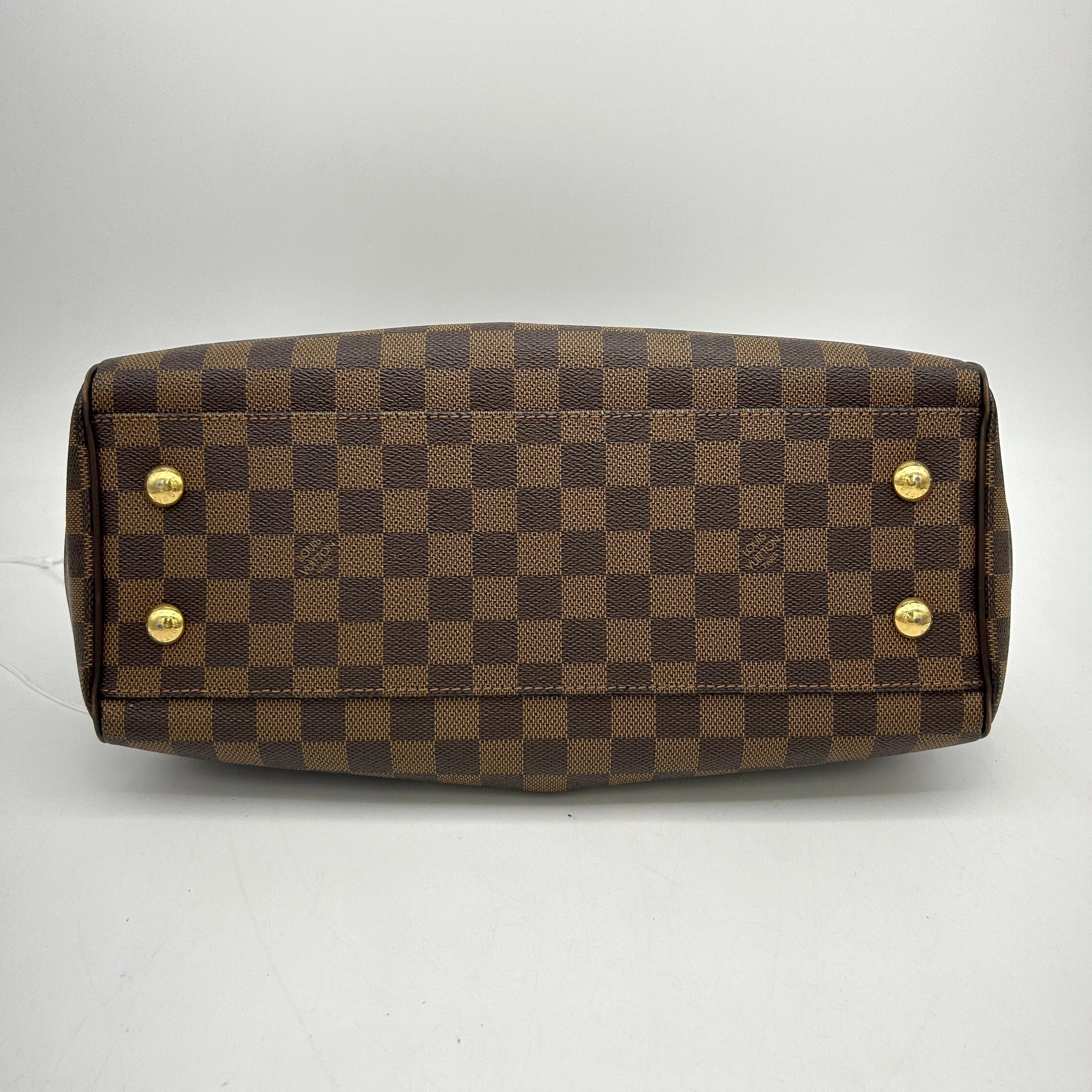 LOUIS VUITTON Damier Trevi PM 2way Hand Shoulder Bag Ebene LA13194