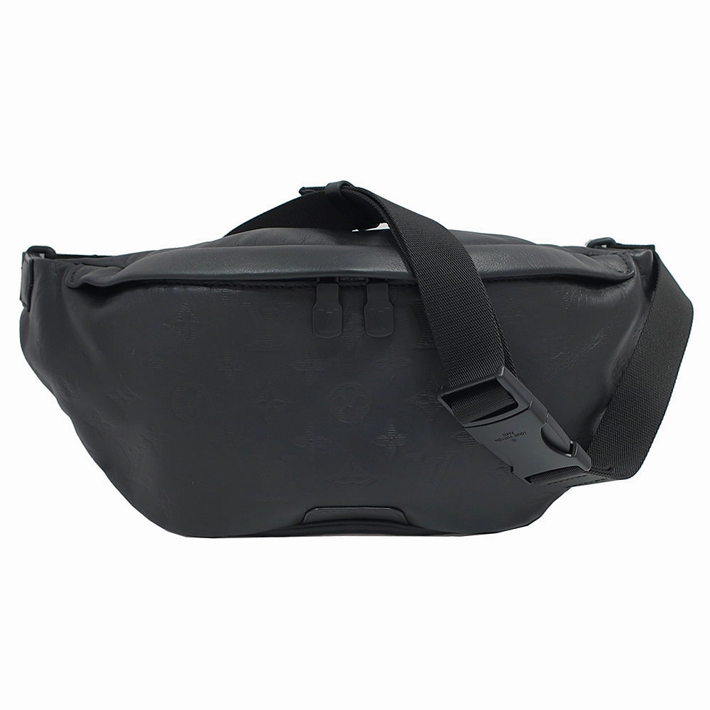 Louis Vuitton Dialovery Bum Bag M44388 Monogram Shadow Noir Black BK Body Bag Crossbody  Preservation Bag Box