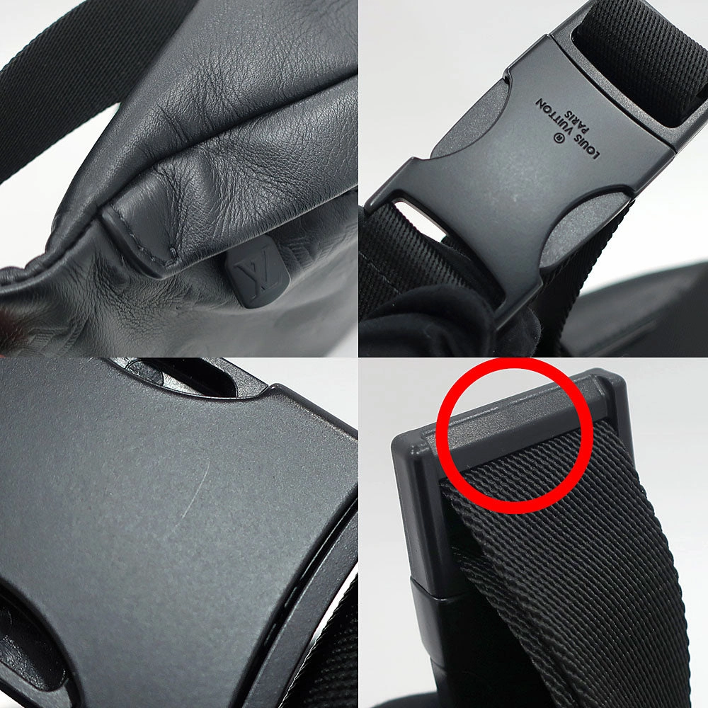 Louis Vuitton Dialovery Bum Bag M44388 Monogram Shadow Noir Black BK Body Bag Crossbody  Preservation Bag Box