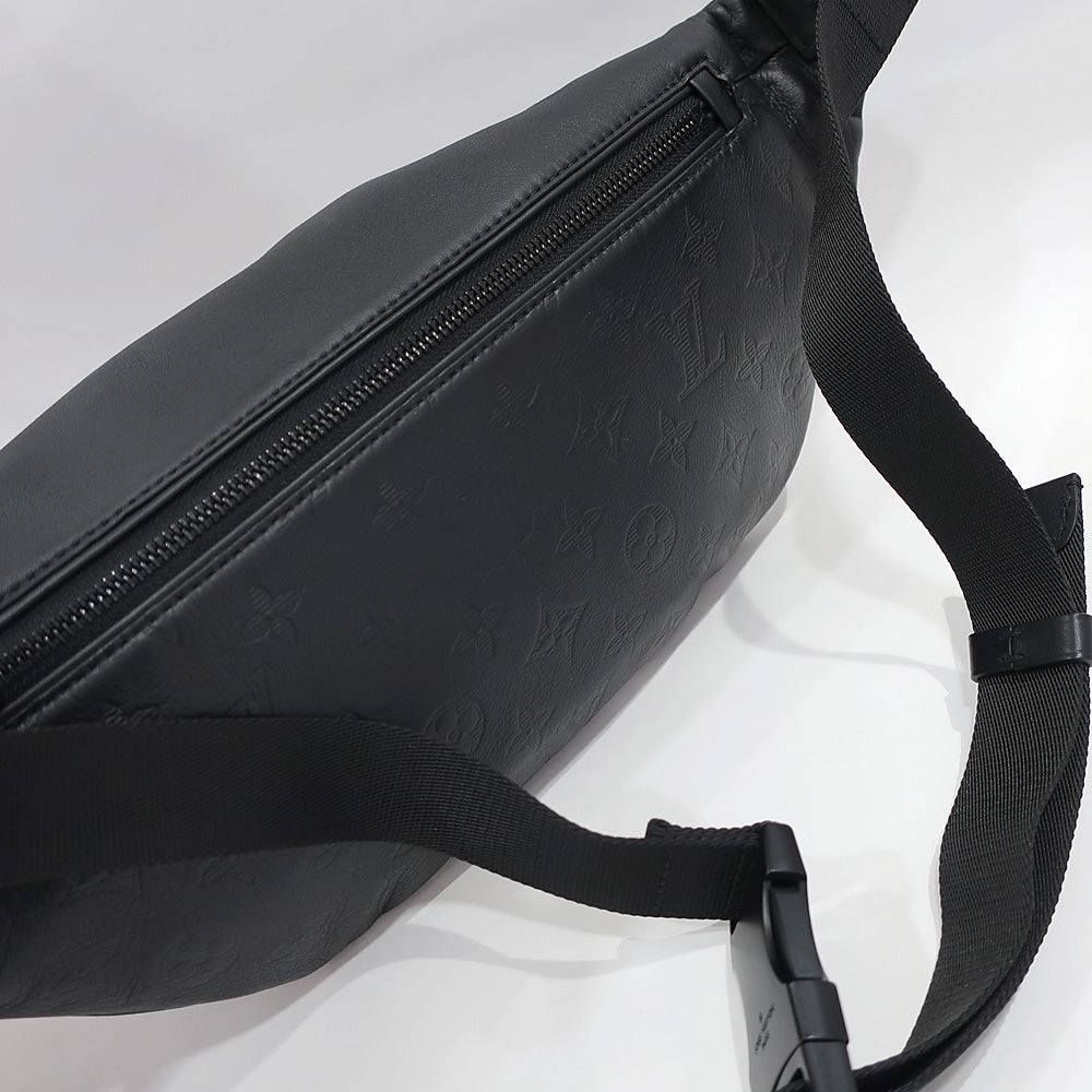 Louis Vuitton Dialovery Bum Bag M44388 Monogram Shadow Noir Black BK Body Bag Crossbody  Preservation Bag Box