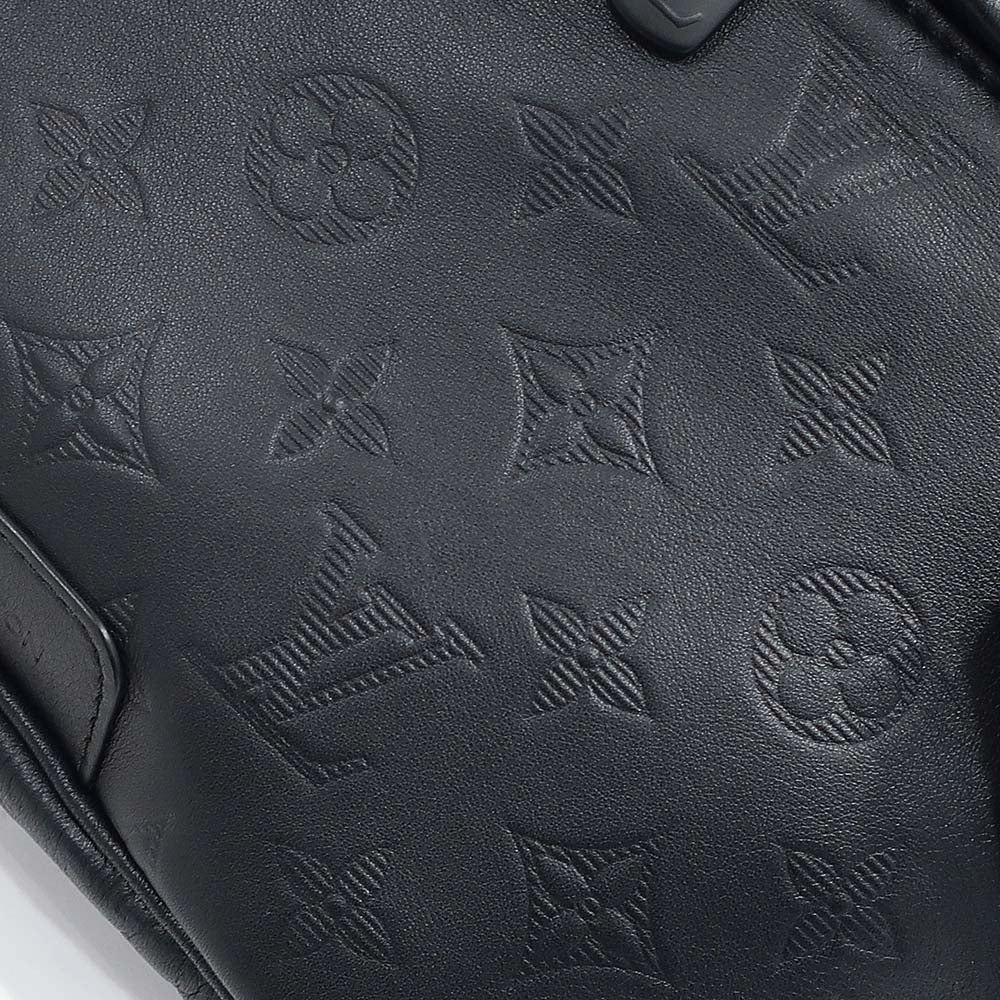 Louis Vuitton Dialovery Bum Bag M44388 Monogram Shadow Noir Black BK Body Bag Crossbody  Preservation Bag Box