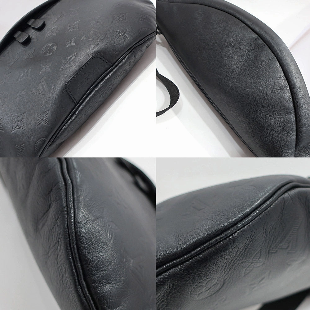 Louis Vuitton Dialovery Bum Bag M44388 Monogram Shadow Noir Black BK Body Bag Crossbody  Preservation Bag Box