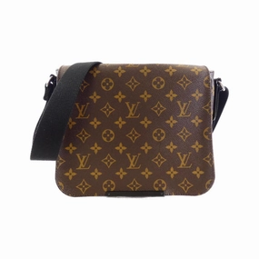 Louis Vuitton District Canvas Shoulder Bag (Pre-Owned)