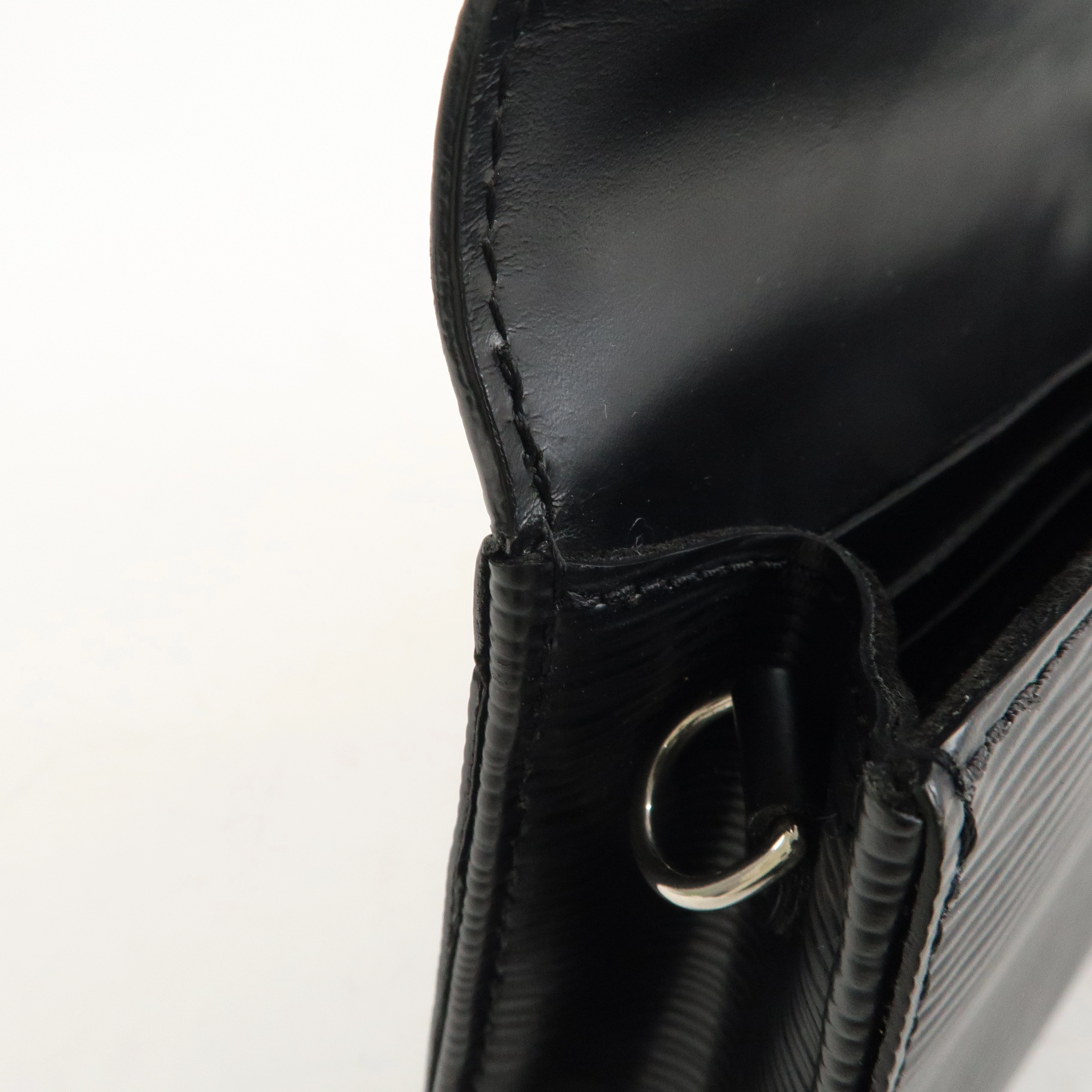 Louis Vuitton Epi Leather Sevigne Shoulder Bag Noir M40522