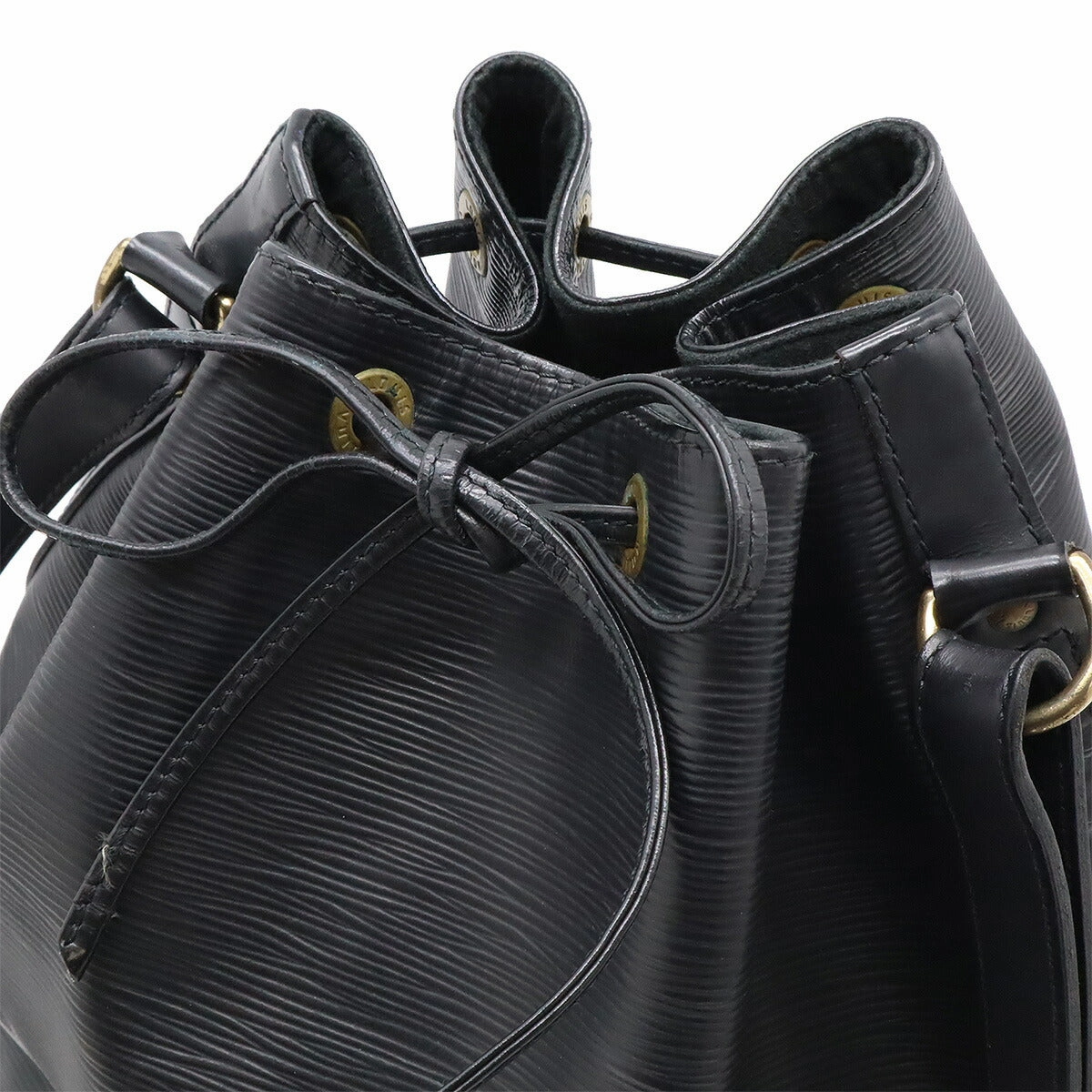 Louis Vuitton Epi Noe Shoulder Bag Black