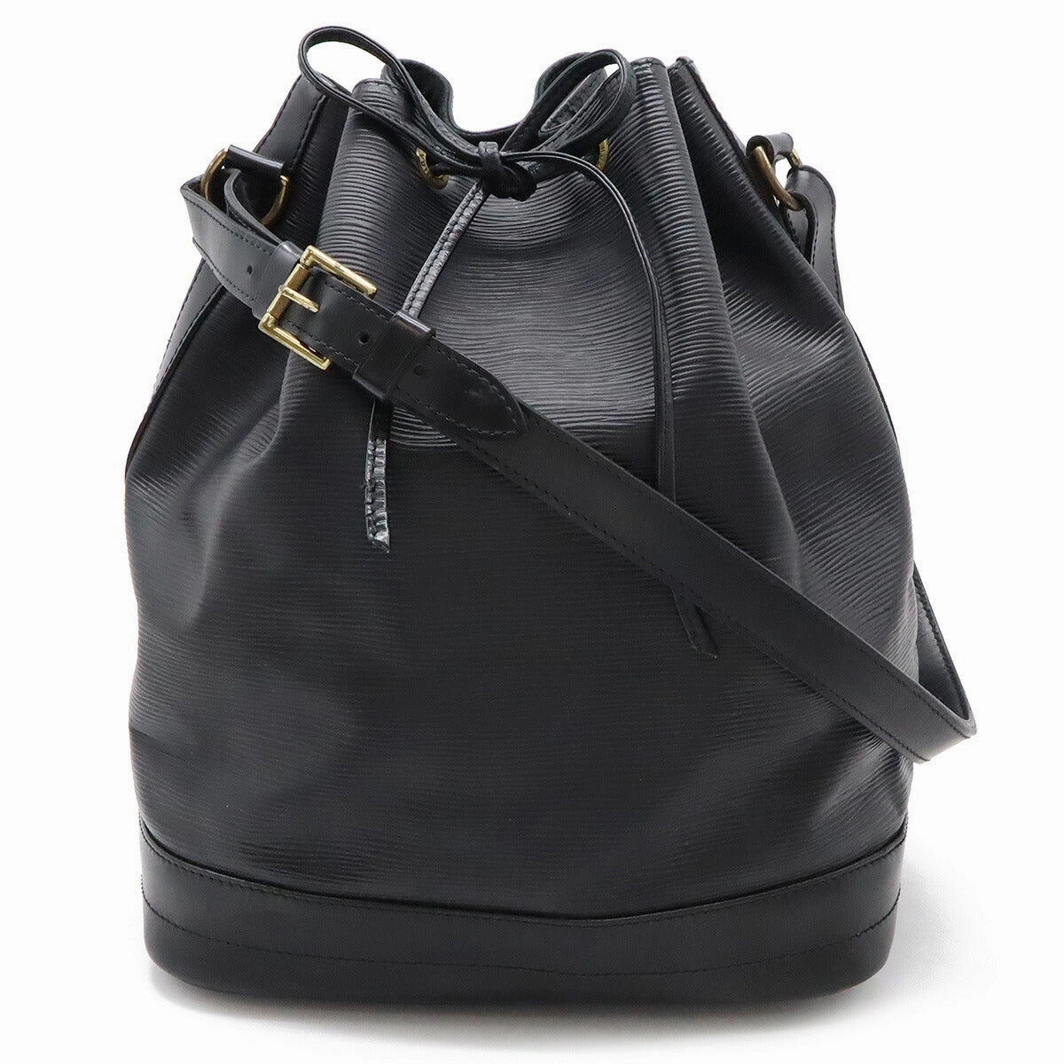 Louis Vuitton Epi Noe Shoulder Bag Black