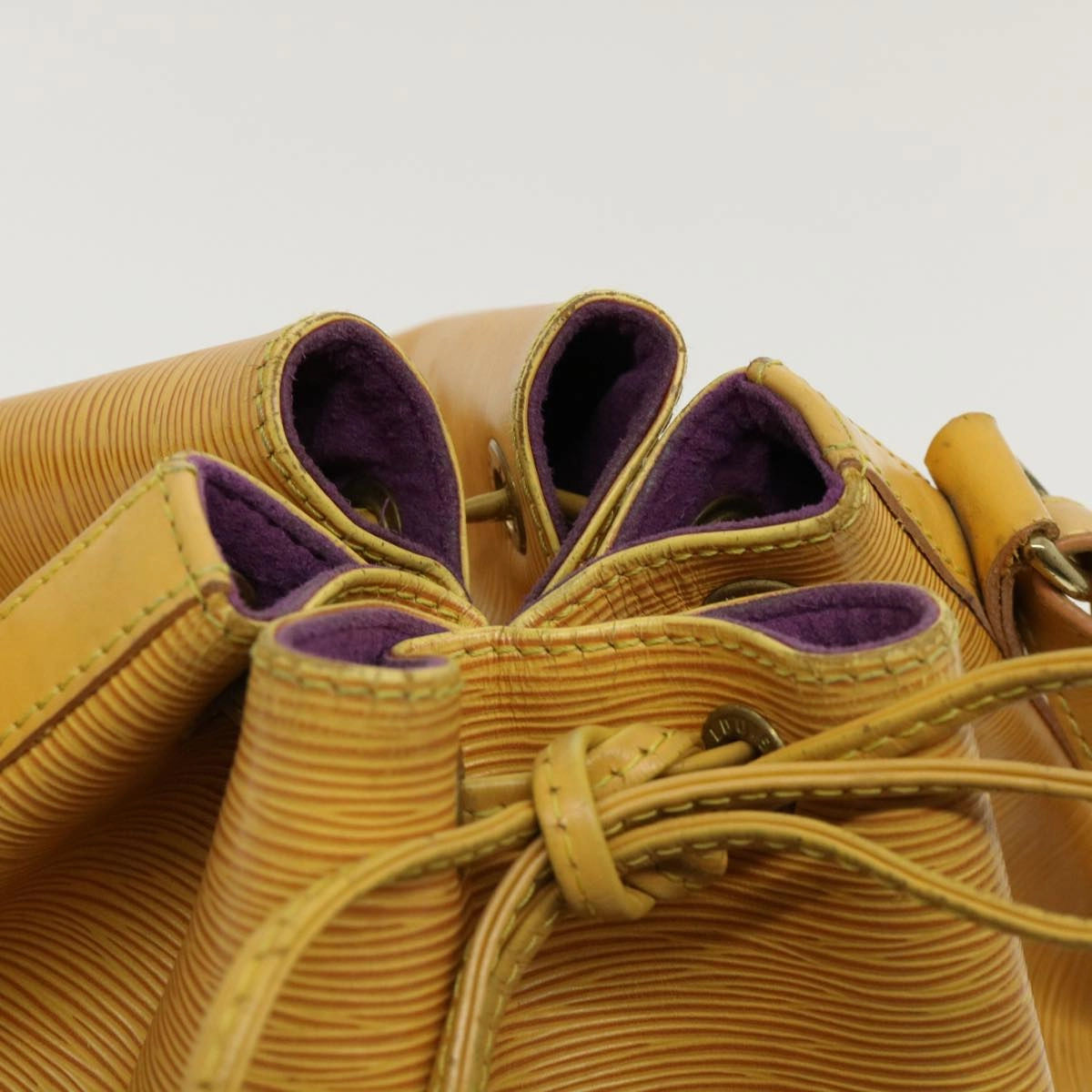 LOUIS VUITTON Epi Petit Noe Shoulder Bag Yellow M44109 LV bs2042