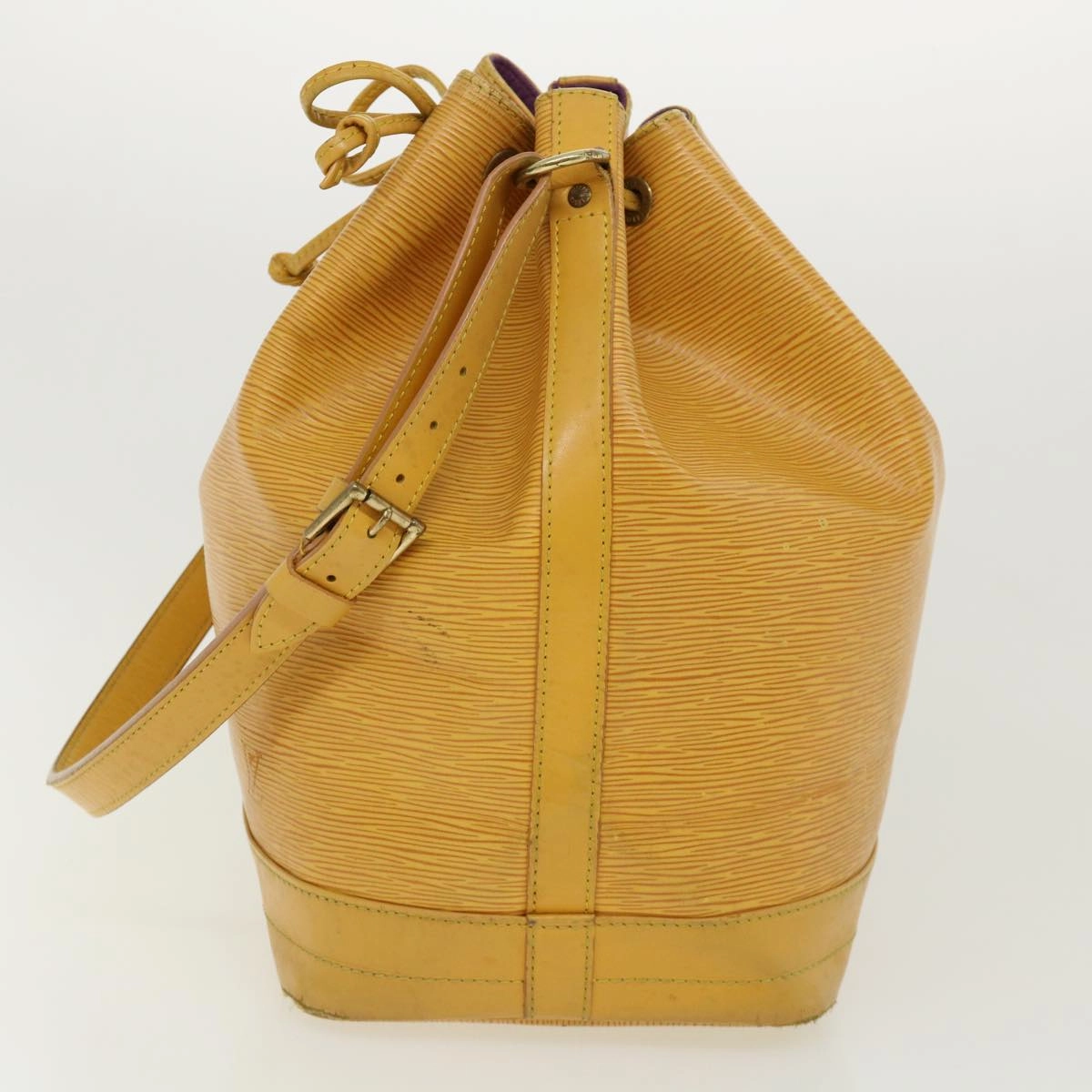 LOUIS VUITTON Epi Petit Noe Shoulder Bag Yellow M44109 LV bs2042