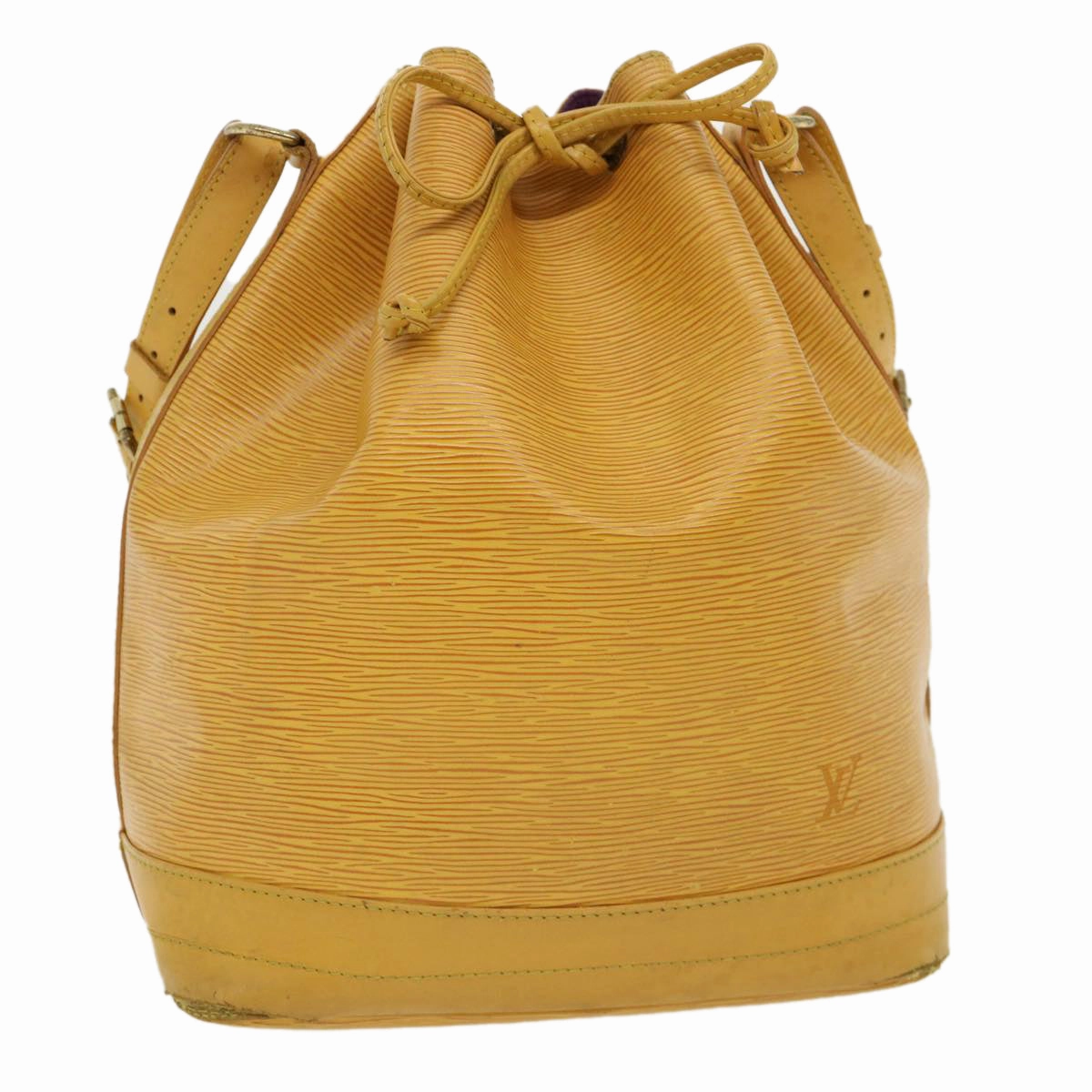 LOUIS VUITTON Epi Petit Noe Shoulder Bag Yellow M44109 LV bs2042