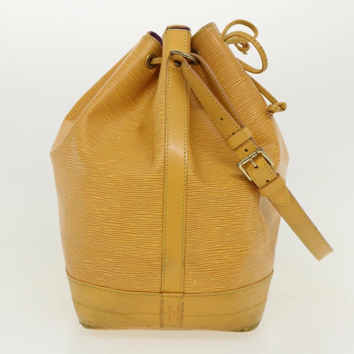 LOUIS VUITTON Epi Petit Noe Shoulder Bag Yellow M44109 LV bs2042
