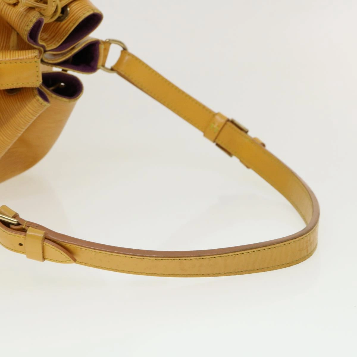 LOUIS VUITTON Epi Petit Noe Shoulder Bag Yellow M44109 LV bs2042
