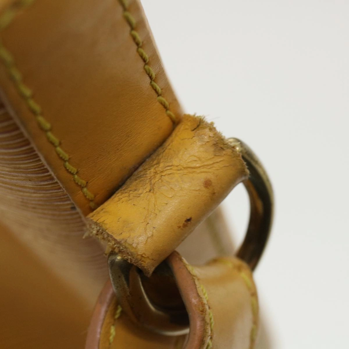 LOUIS VUITTON Epi Petit Noe Shoulder Bag Yellow M44109 LV bs2042