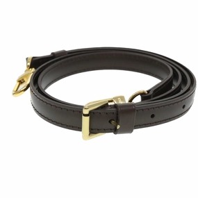 LOUIS VUITTON For Damier Shoulder Strap 47.2"" Dark Brown LV 39677