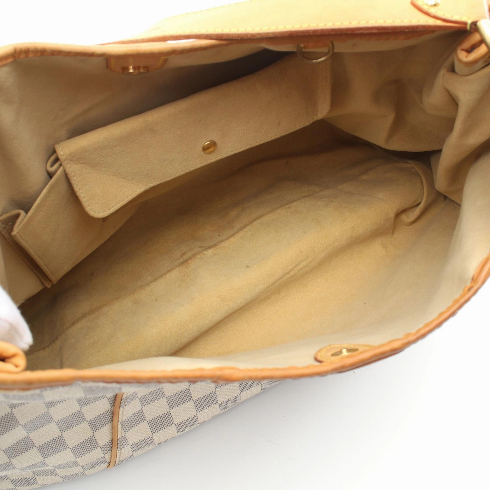 Louis Vuitton Galliera GM Damier Azur Shoulder Bag