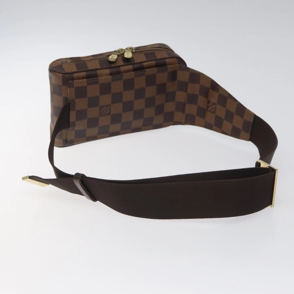 Louis Vuitton Geronimo Canvas Shoulder Bag (Pre-Owned)
